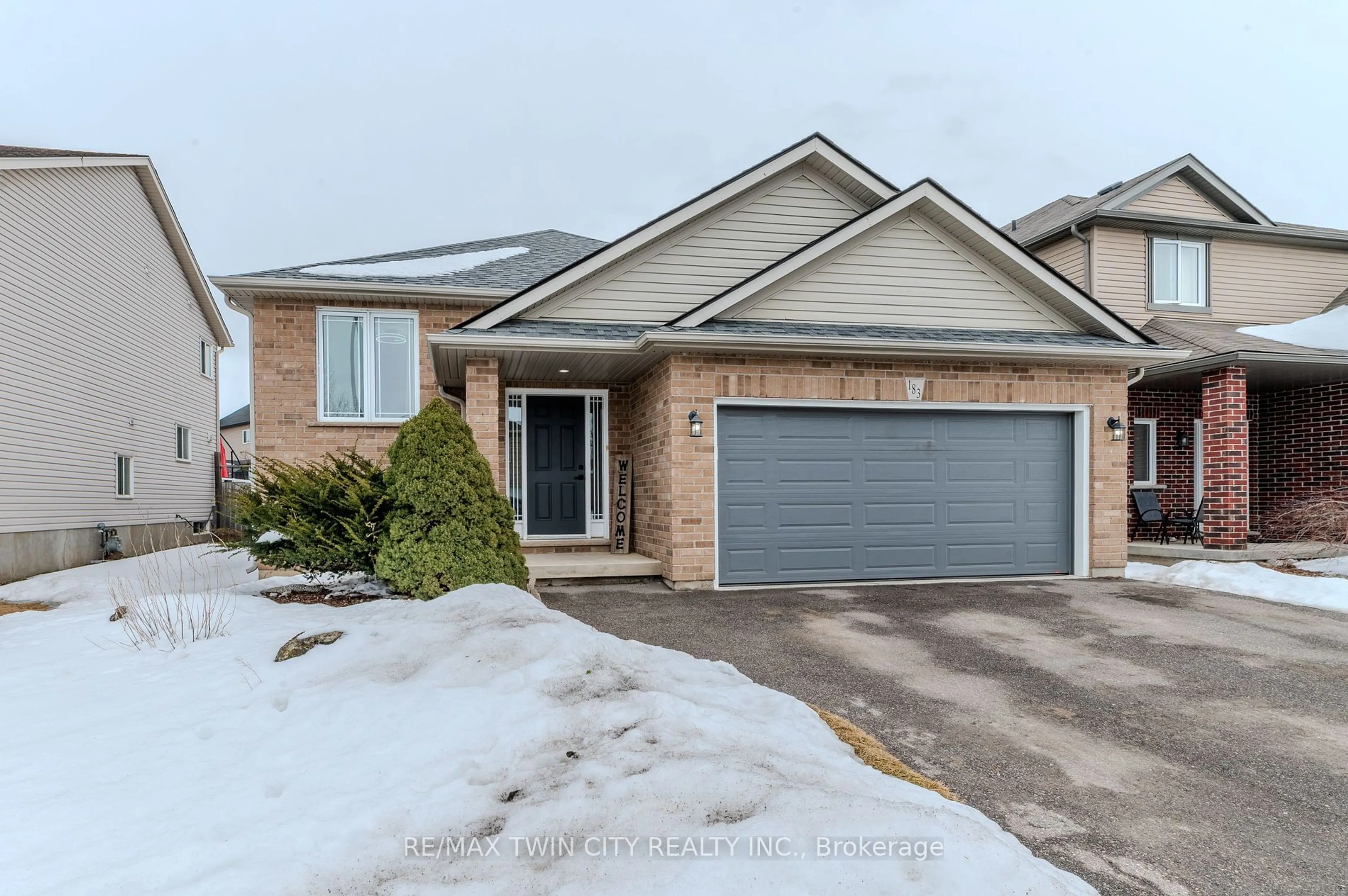 Home with brick exterior material, street for 183 Mcguiness Dr, Brantford Ontario N3R 7K8