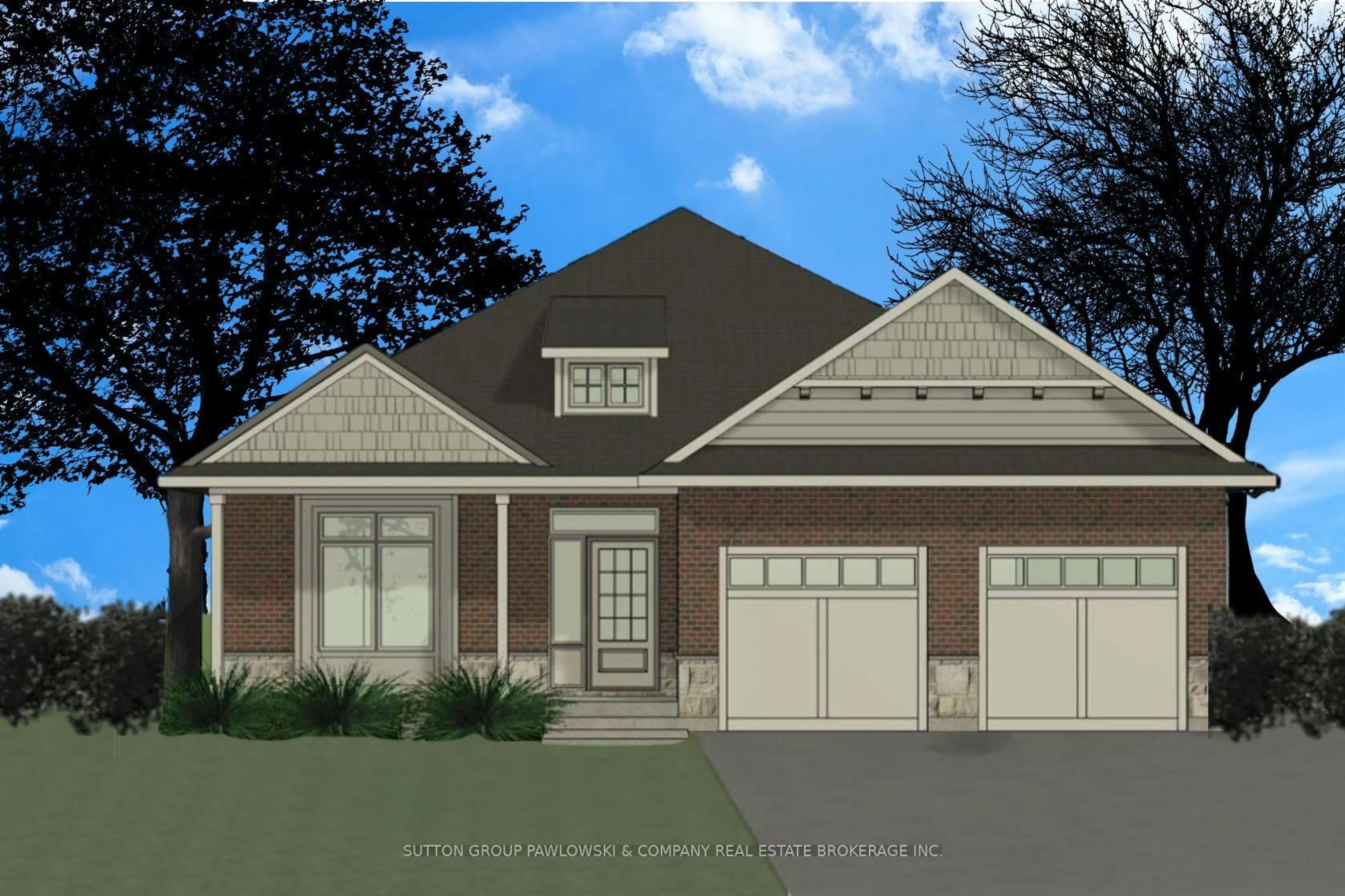 Home with brick exterior material, street for 194 TIMBERWALK Tr #LOT #17, Middlesex Centre Ontario N0M 2A0