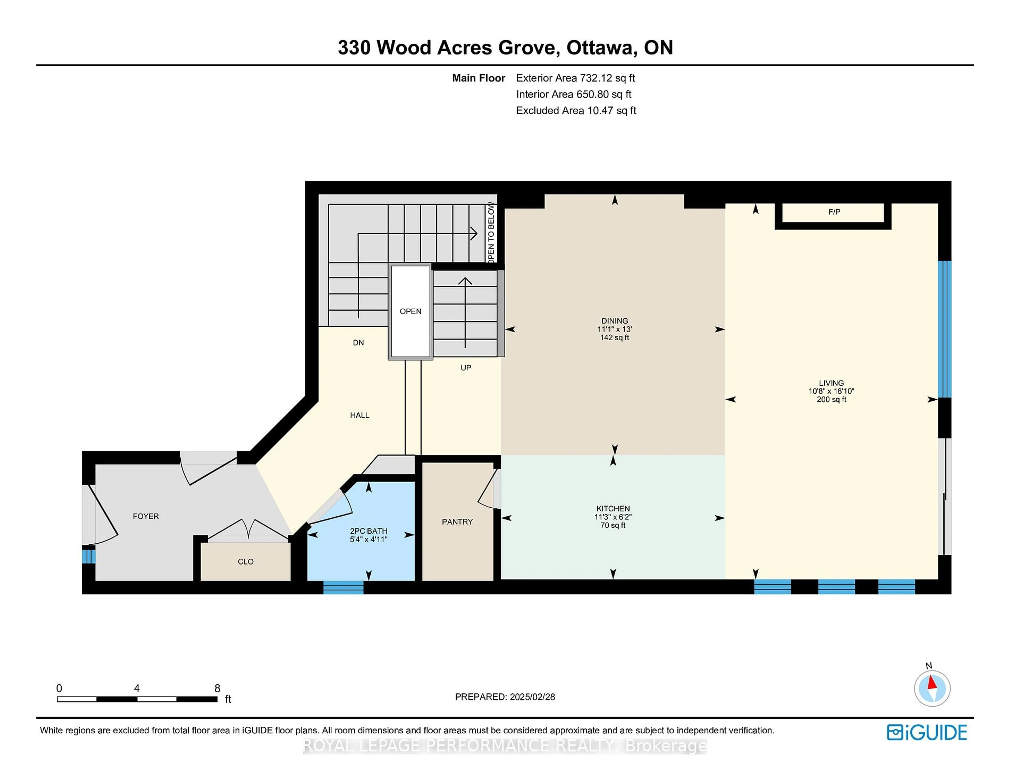 Floor plan for 330 Wood Acres Grve, Blossom Park - Airport and Area Ontario K1T 0M6