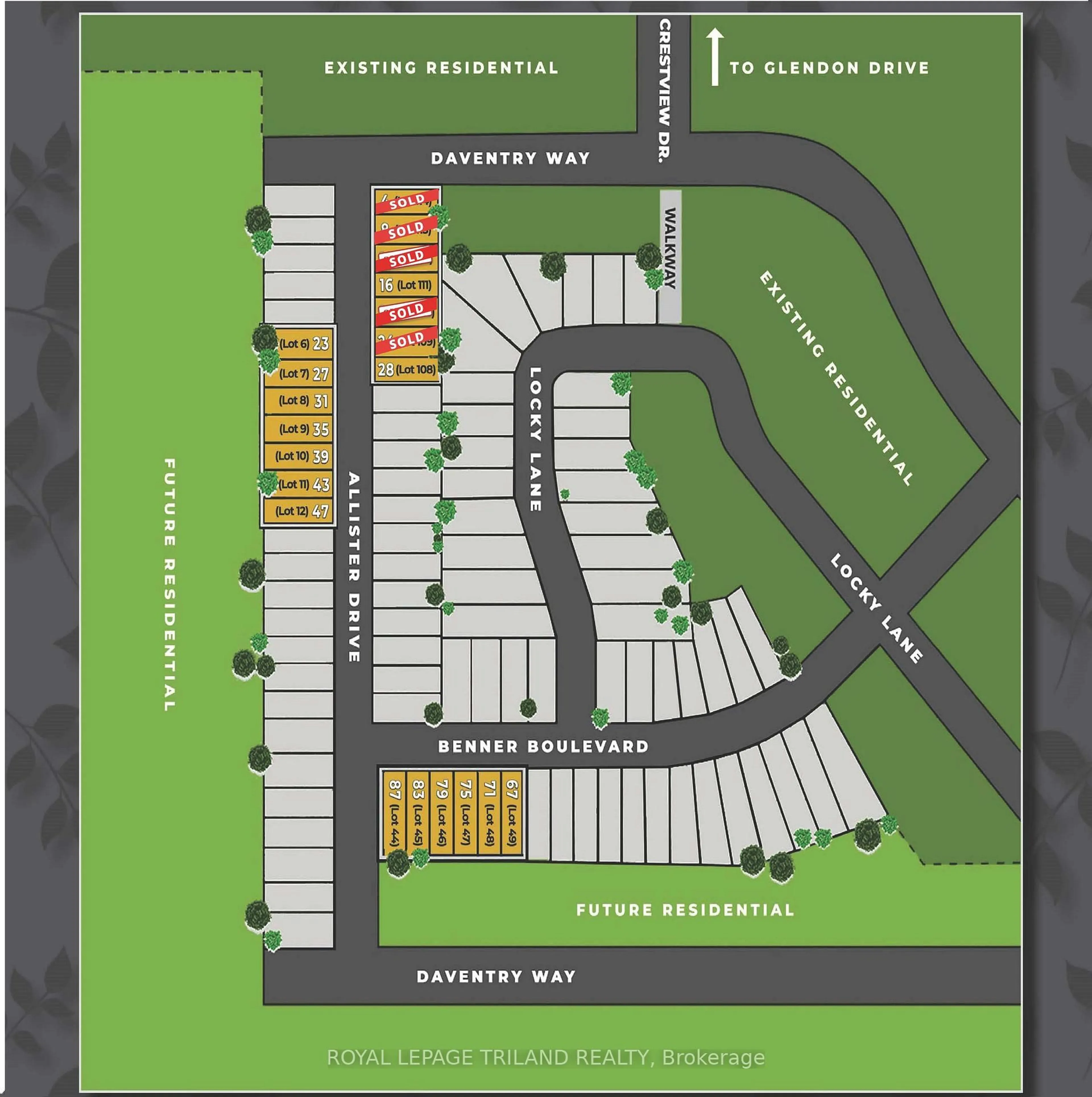 Floor plan for 28 Allister Dr, Middlesex Centre Ontario N0L 1R0