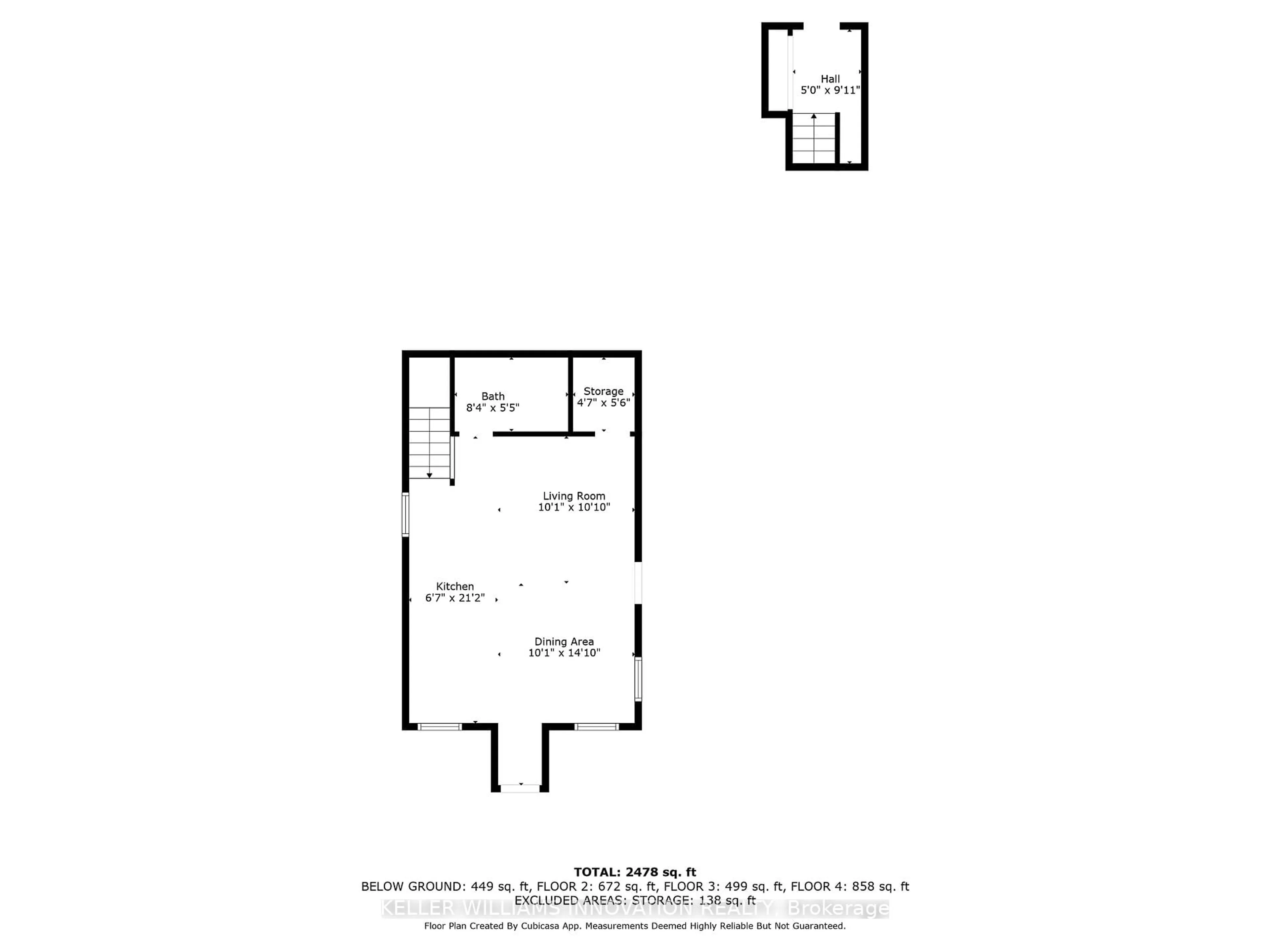 Floor plan for 62 Perth Rd, Kitchener Ontario N2M 3G5