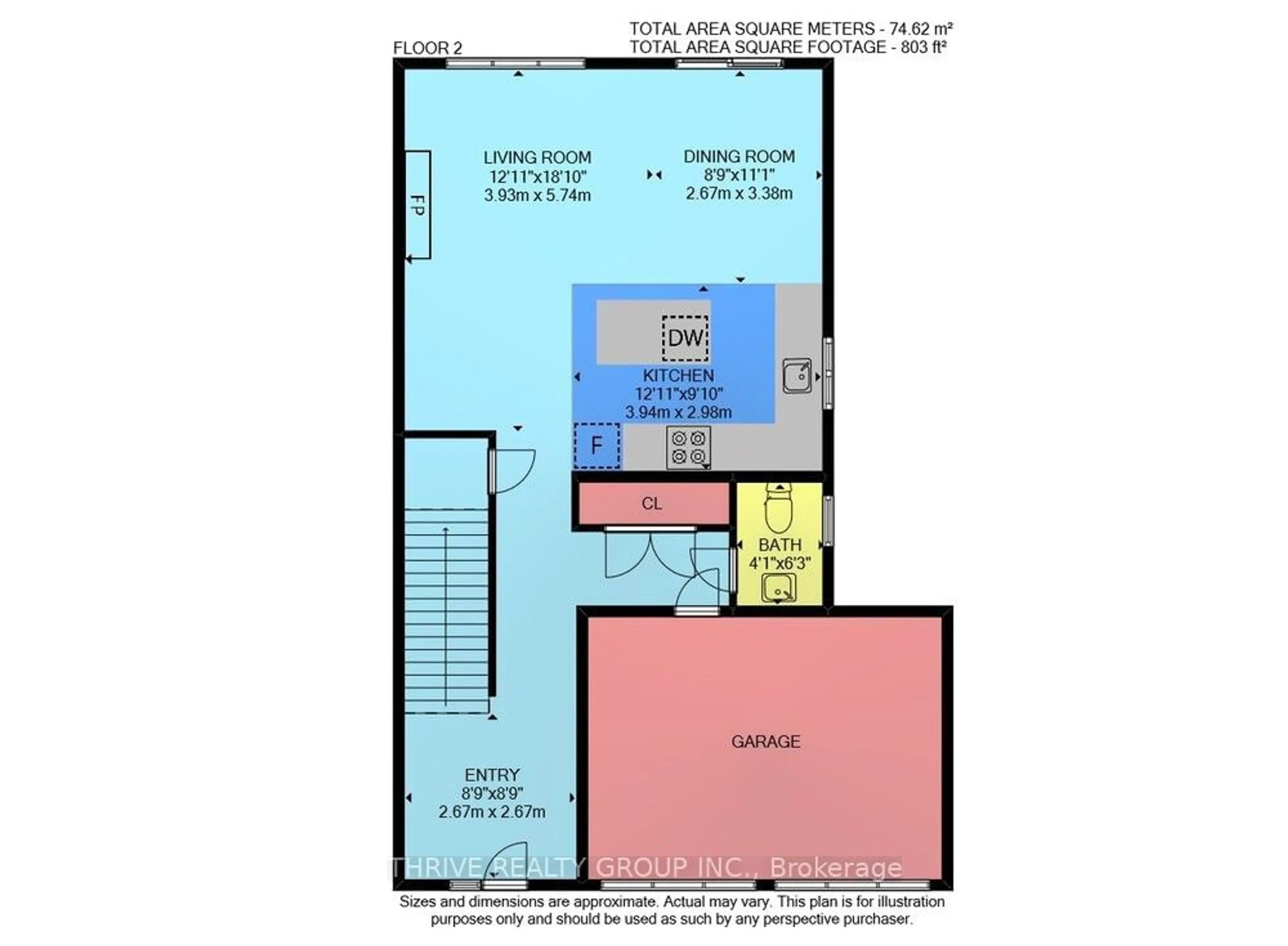 Floor plan for 176 Winlow Way, Middlesex Centre Ontario N0L 1R0