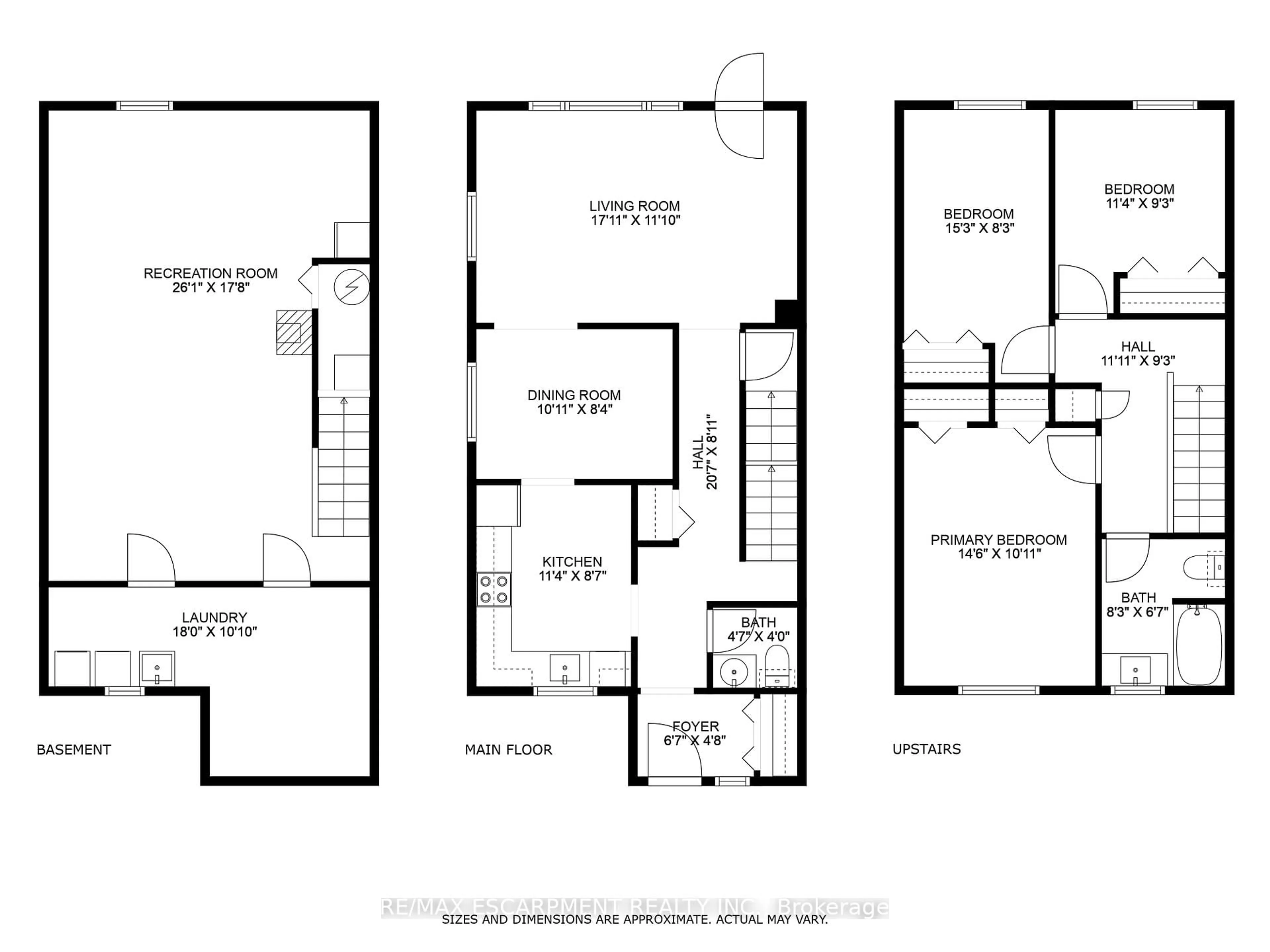 Floor plan for 110 Morgan Ave #5, West Lincoln Ontario L0R 2A0