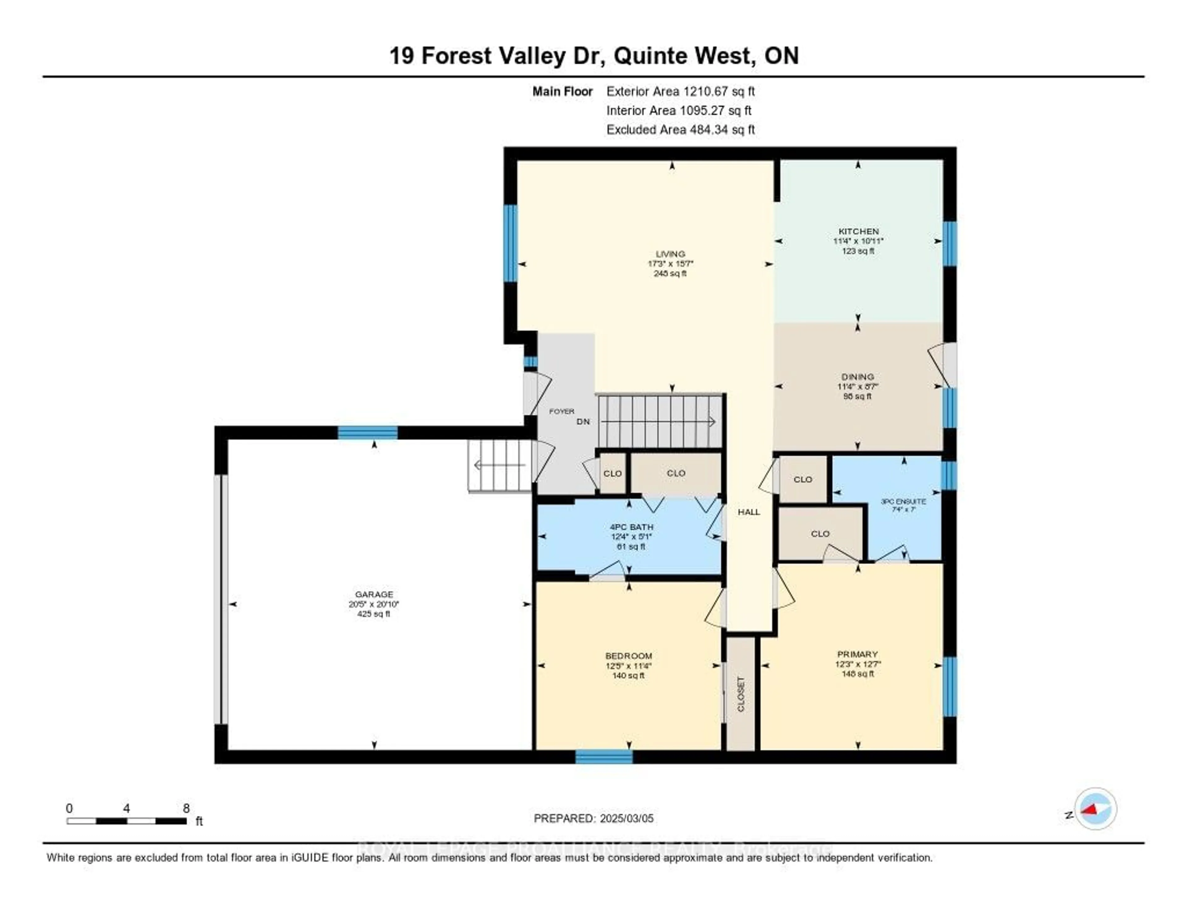 Floor plan for 19 Forest Valley Dr, Quinte West Ontario K0K 2C0