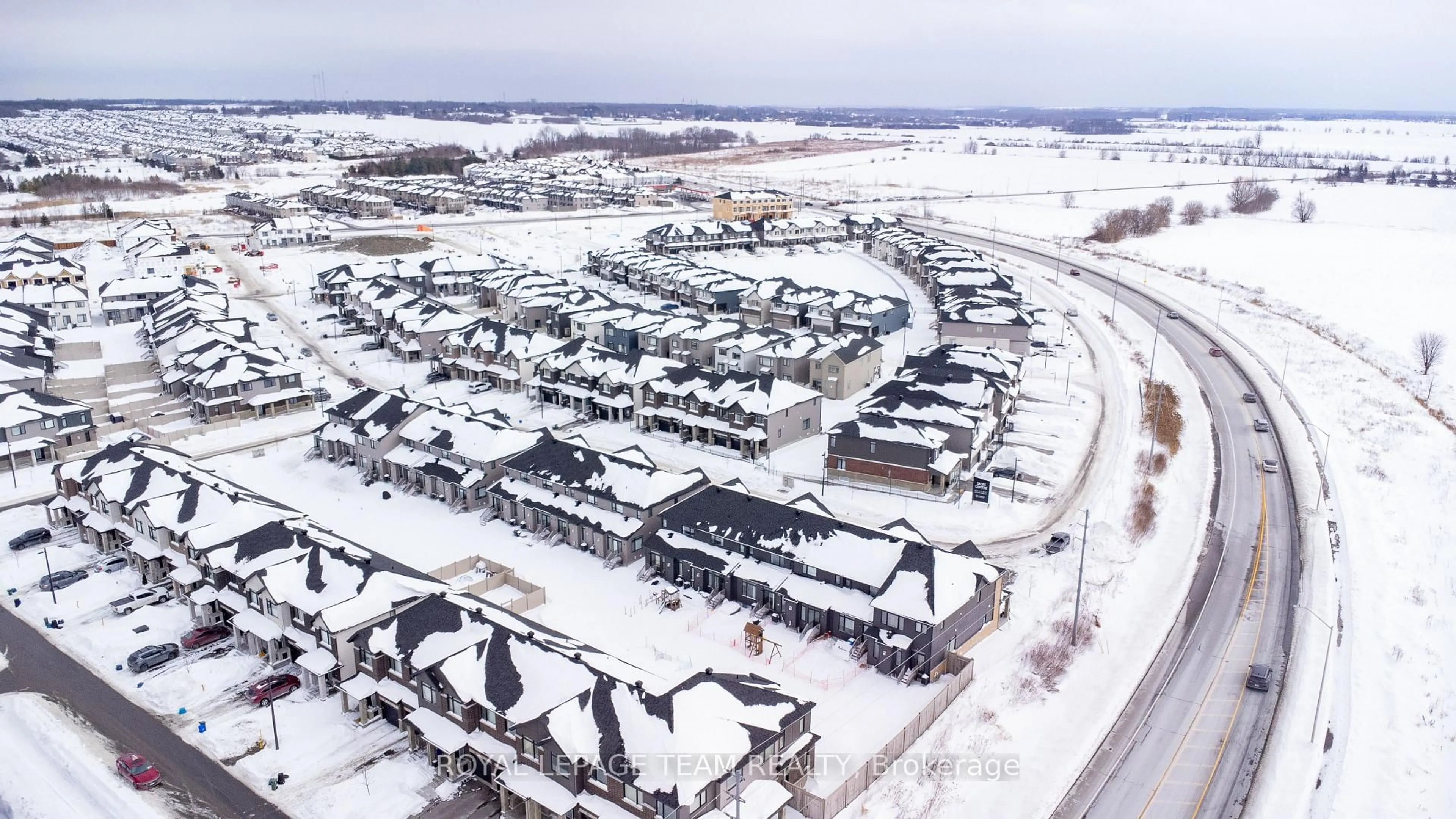 A pic from outside/outdoor area/front of a property/back of a property/a pic from drone, street for 45 Overberg Way #H, Kanata Ontario K2S 0W1