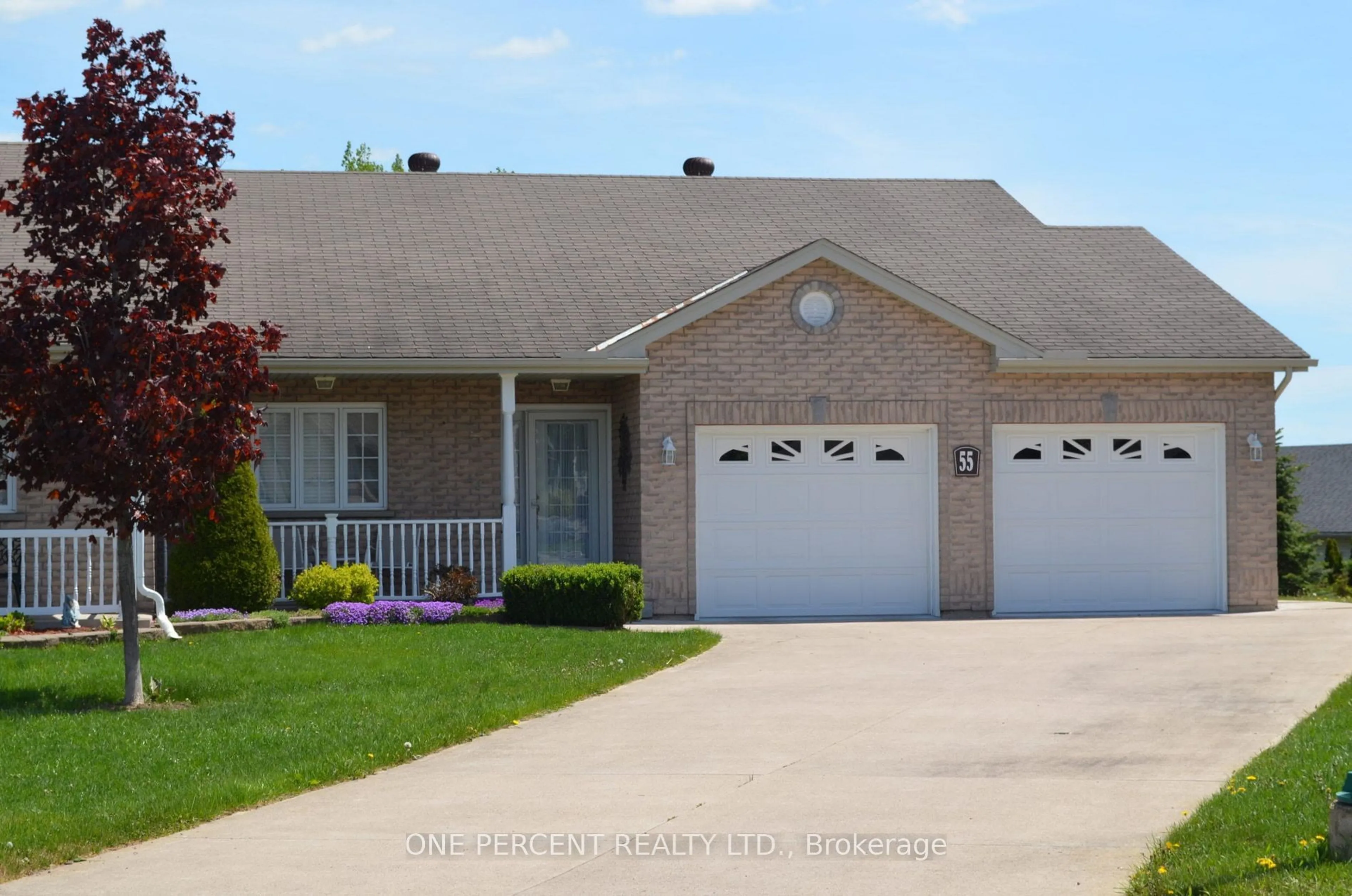 Home with brick exterior material, street for 55 Park Place Dr, Sault Ste Marie Ontario P6B 6L3