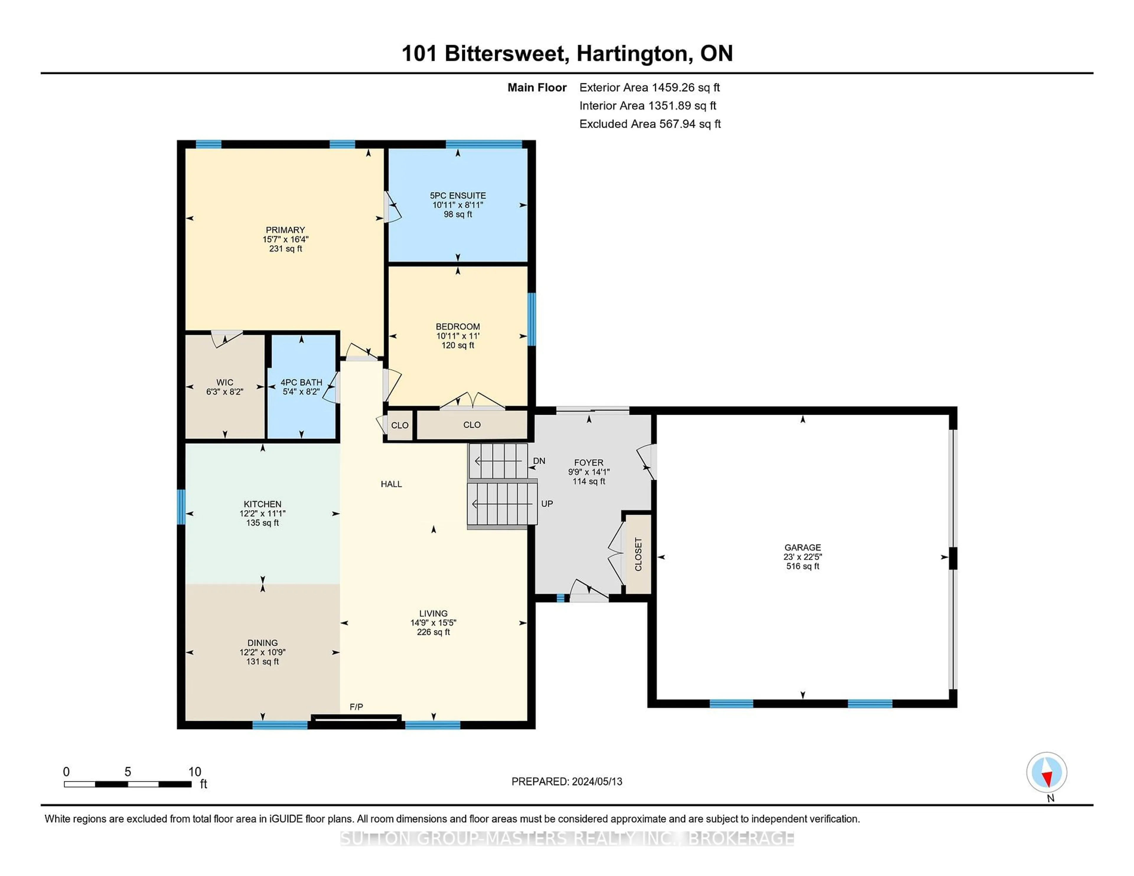 Floor plan for 101 Bittersweet Dr, South Frontenac Ontario K0H 1W0