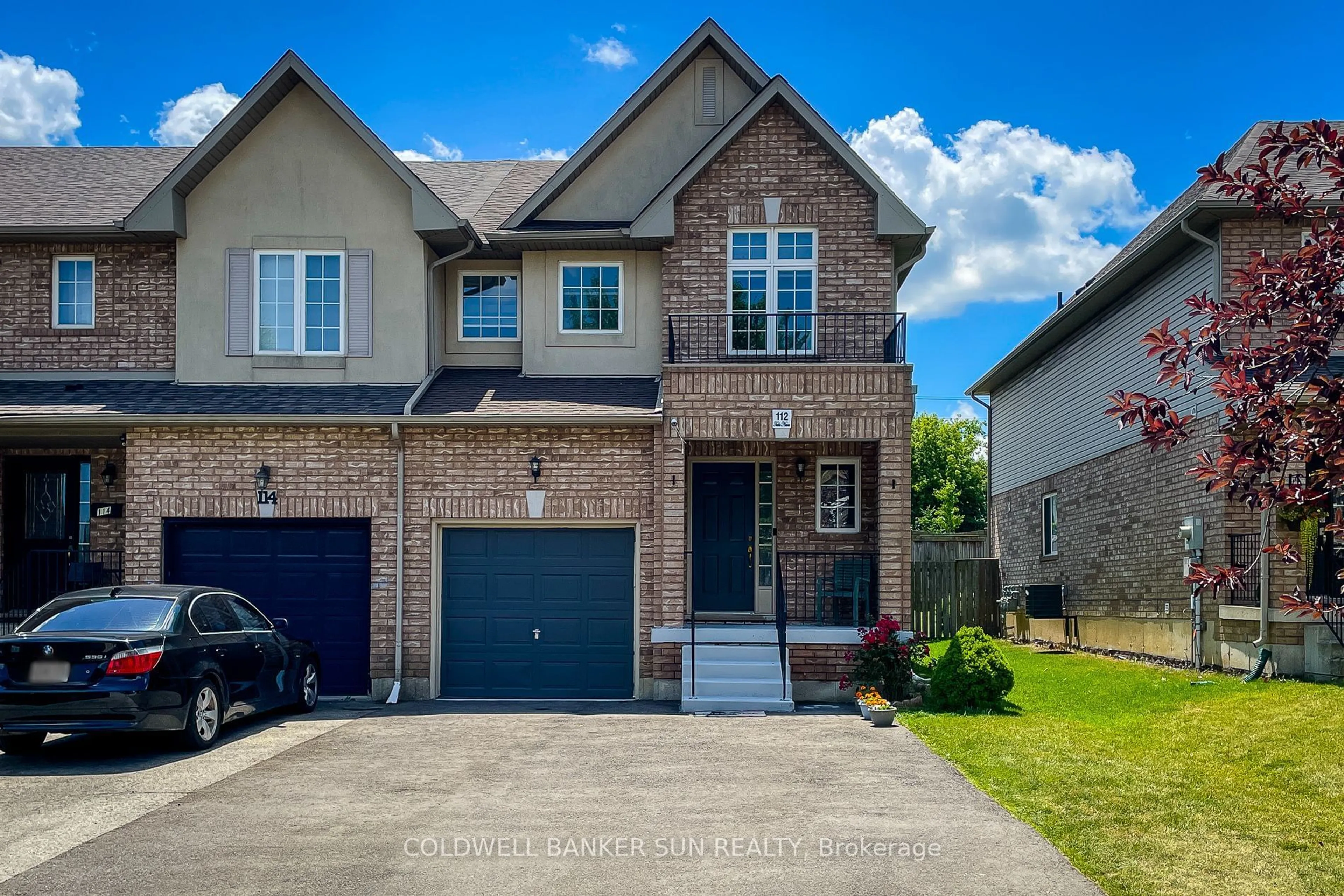 Home with brick exterior material, street for 112 Meadow Wood Cres, Hamilton Ontario L8J 3Z8