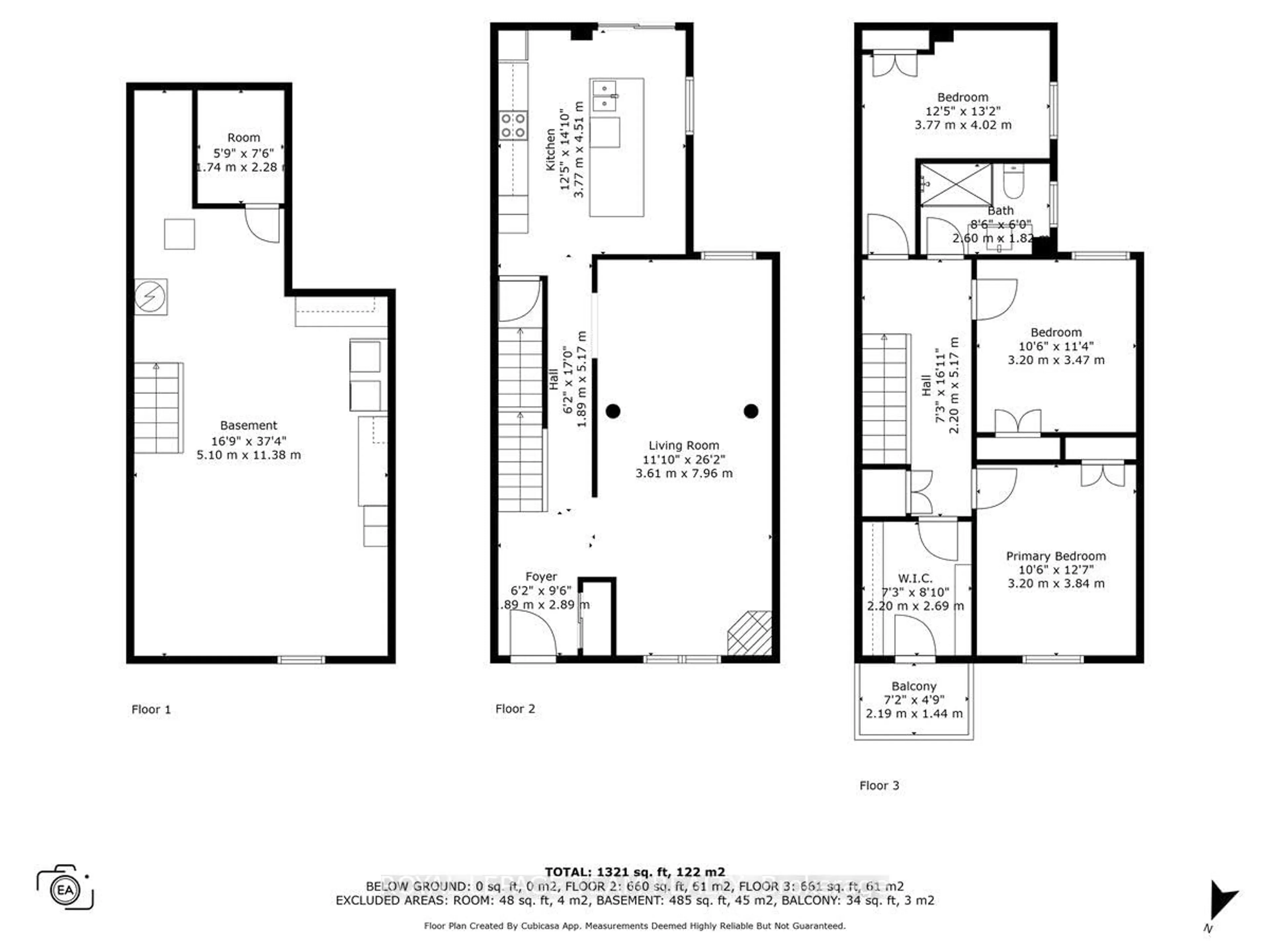 Floor plan for 132-136 Elm St, West Centre Town Ontario K1R 6N5