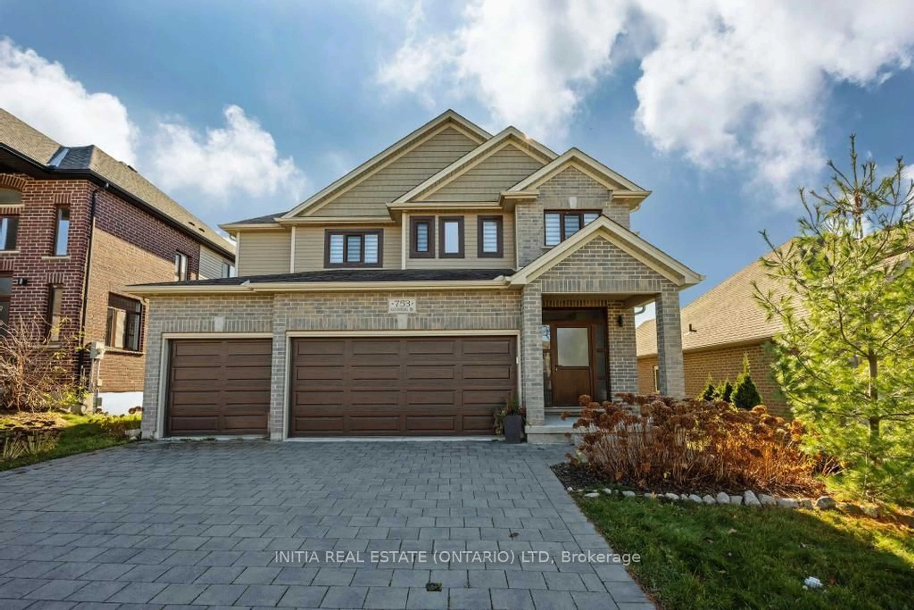 Home with brick exterior material, street for 753 Kleinburg Dr, London Ontario N5X 3Z1