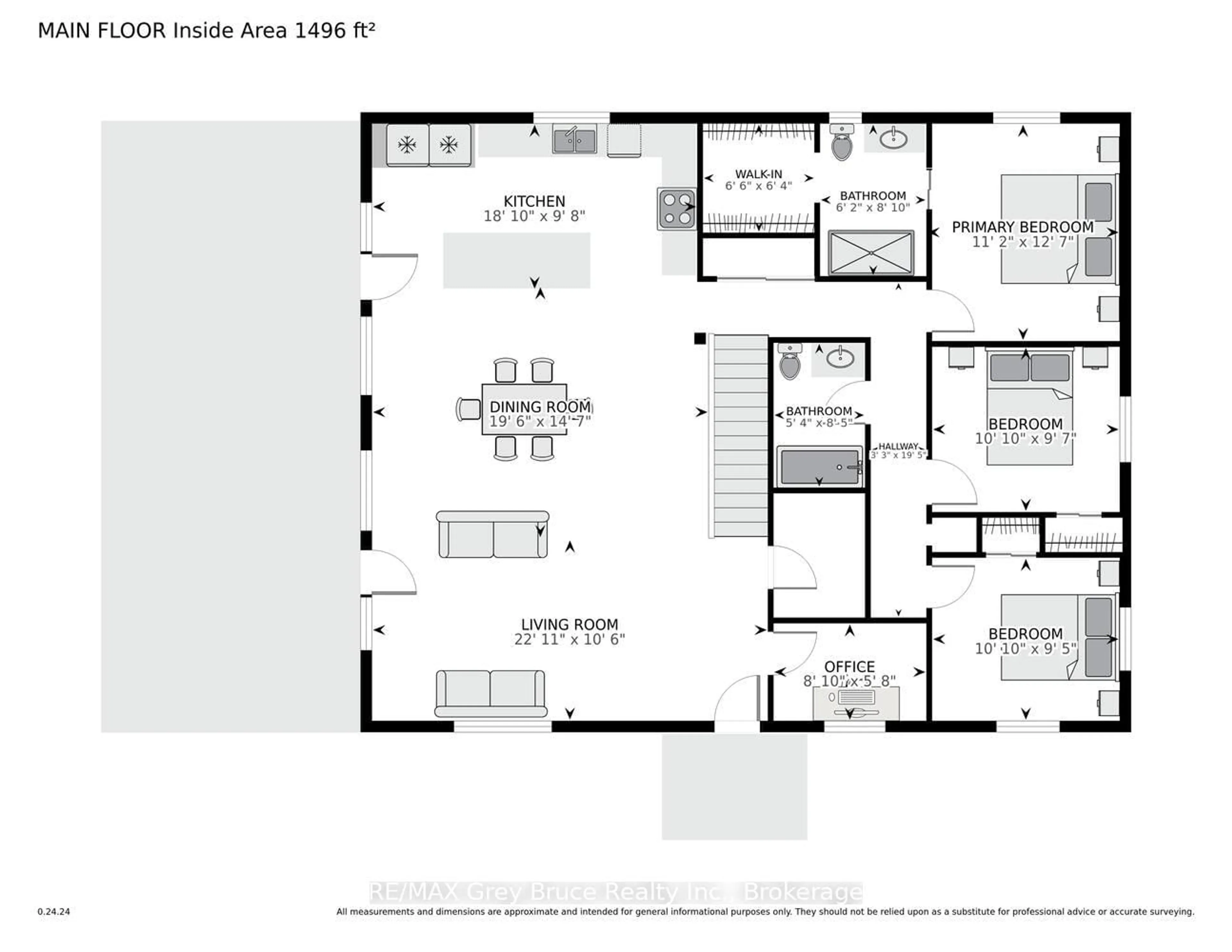 Floor plan for 143 OLIPHANT Way, South Bruce Peninsula Ontario N0H 2T0