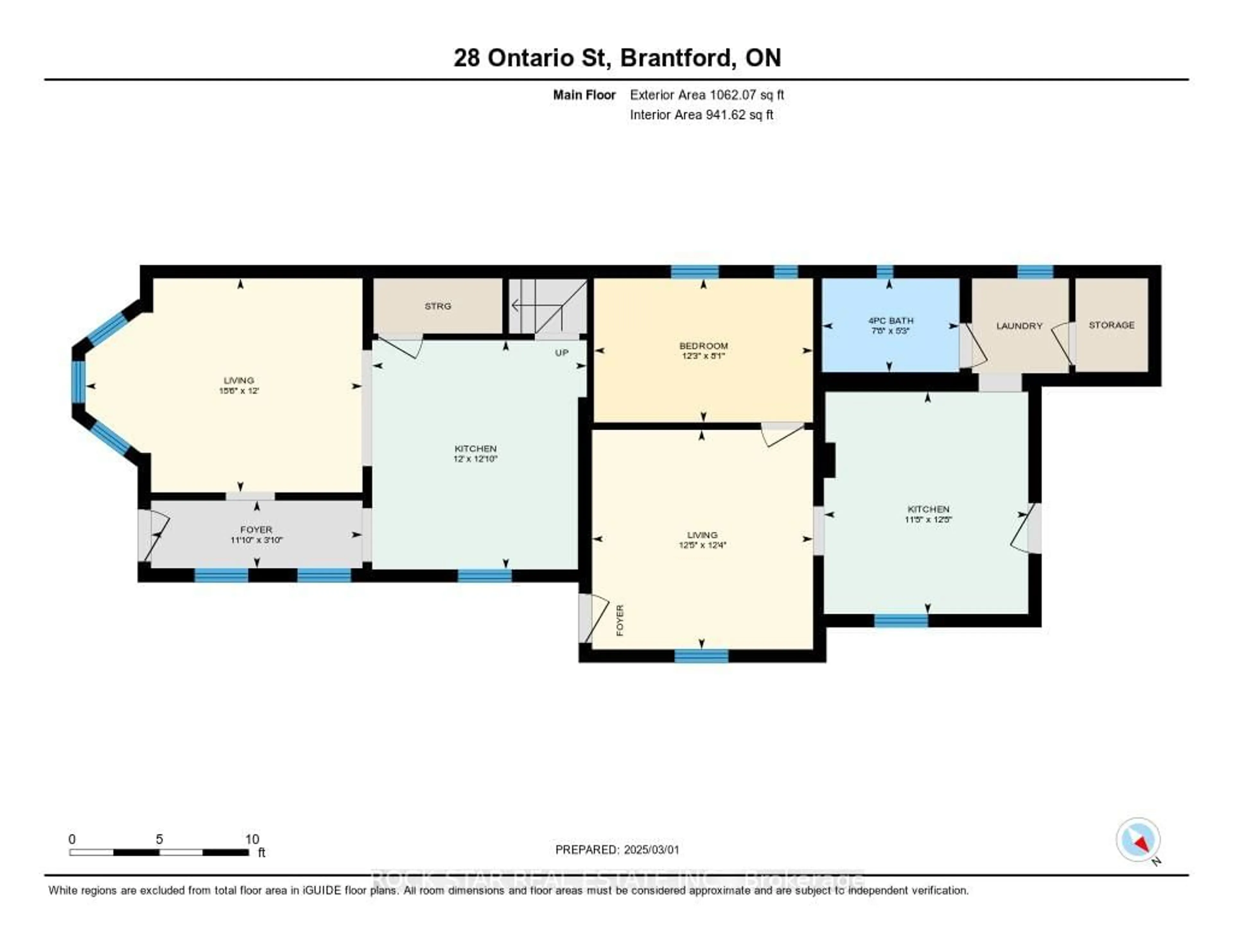 Floor plan for 28 Ontario St, Brantford Ontario N3S 2B8