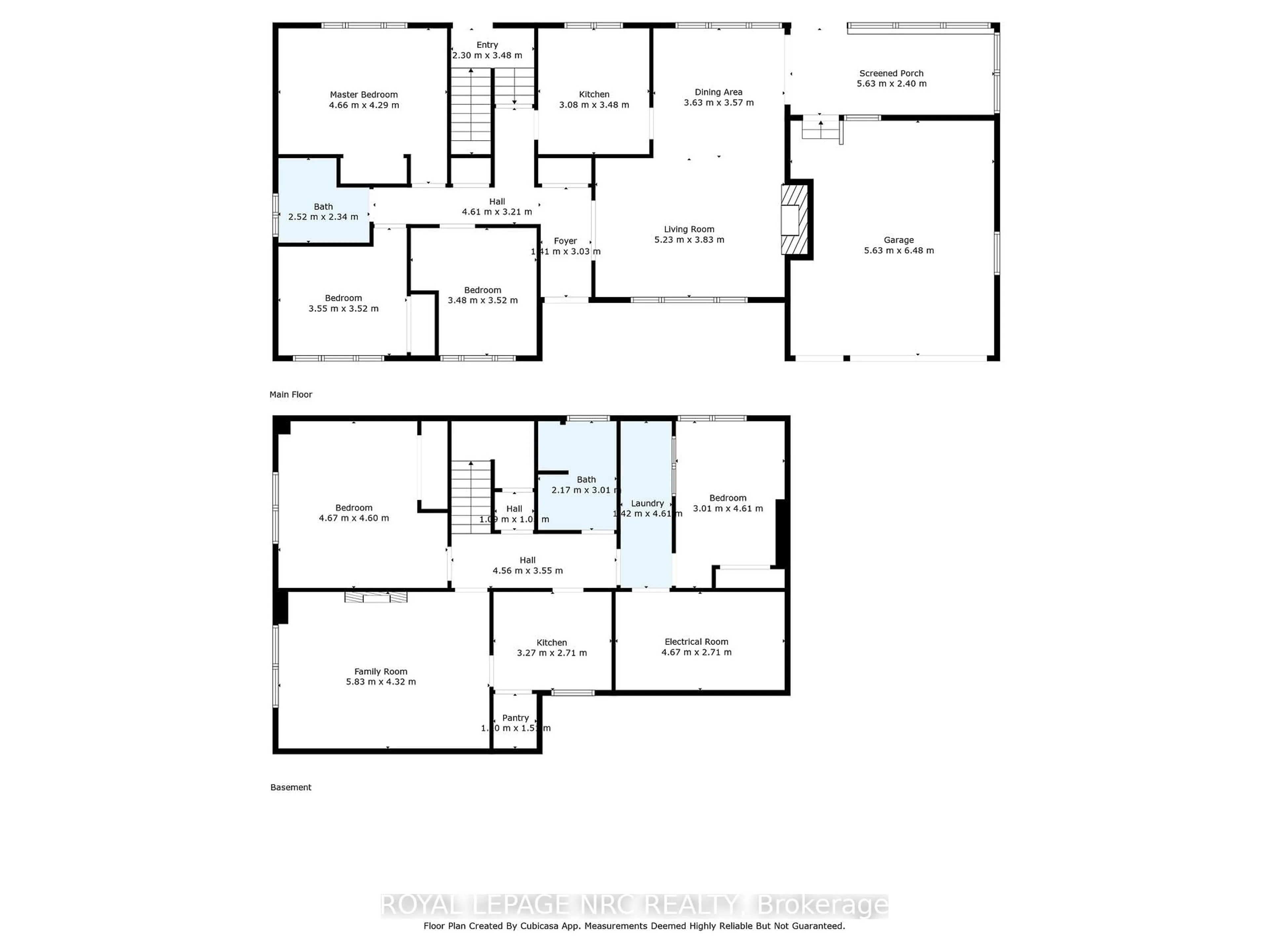 Floor plan for 20 King's Grant Rd, St. Catharines Ontario L2N 2R8