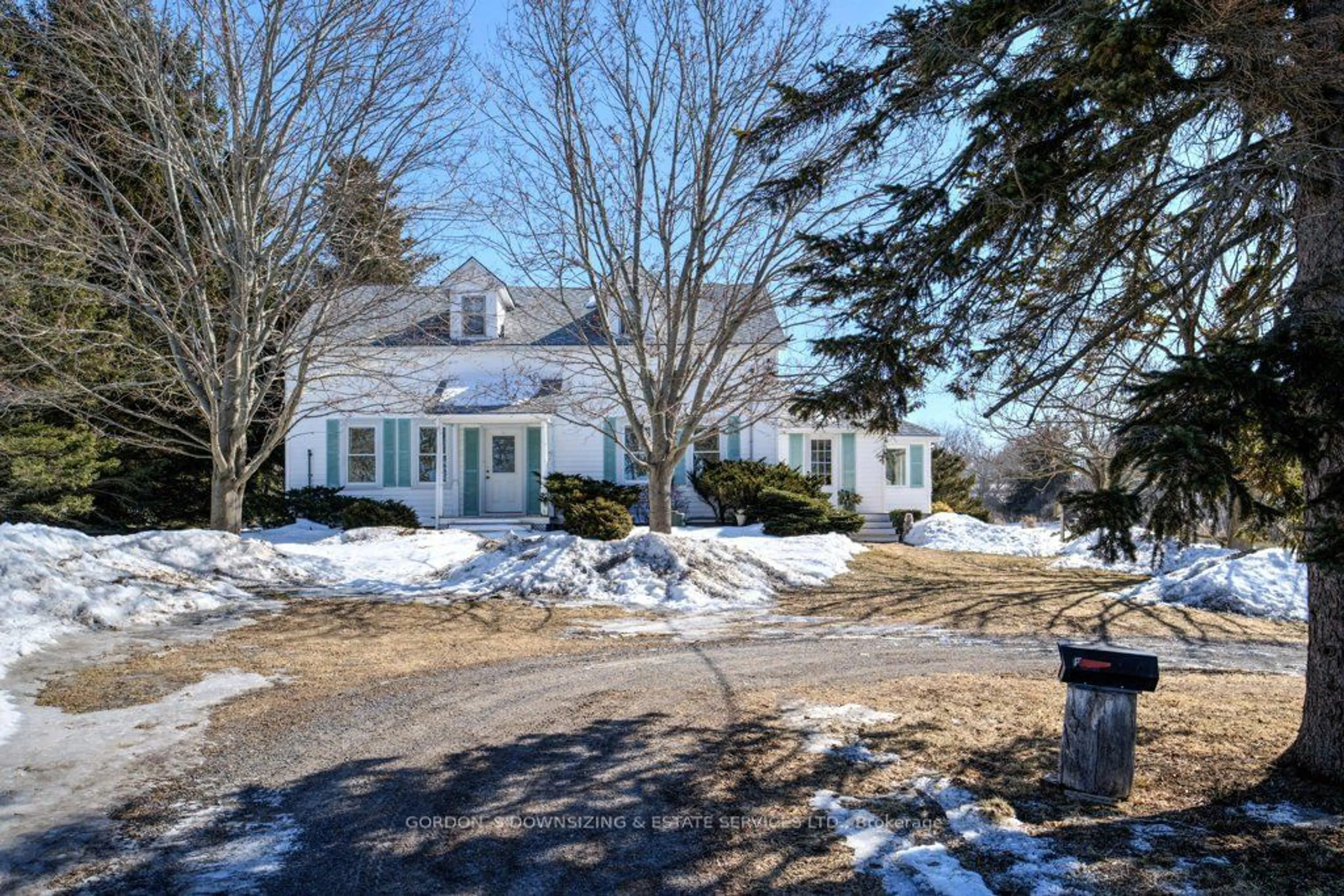 A pic from outside/outdoor area/front of a property/back of a property/a pic from drone, street for 661 County 10 Rd, Prince Edward County Ontario K0K 2T0