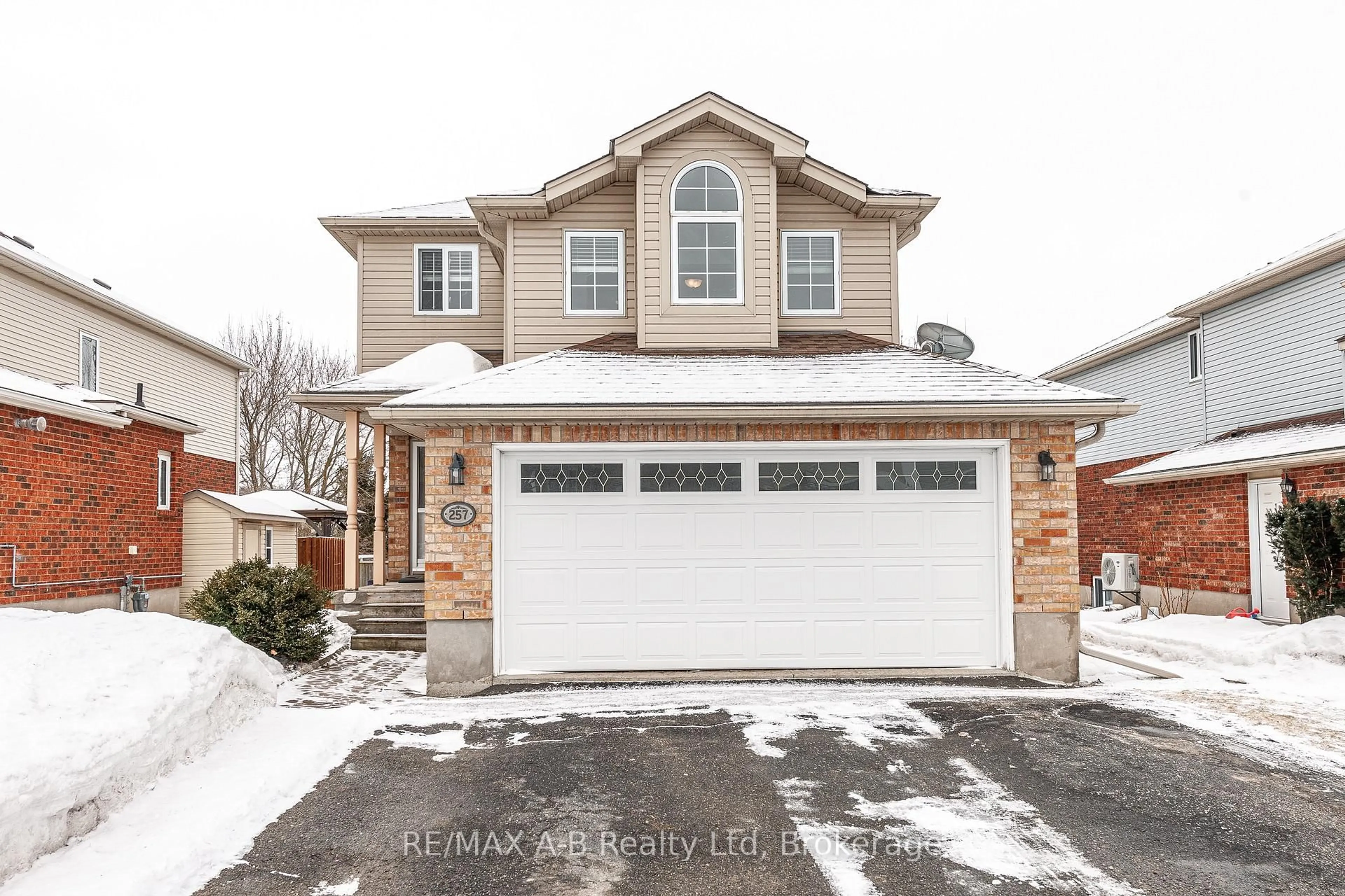 Home with brick exterior material, street for 257 Schneller Dr, Wilmot Ontario N3A 2K9