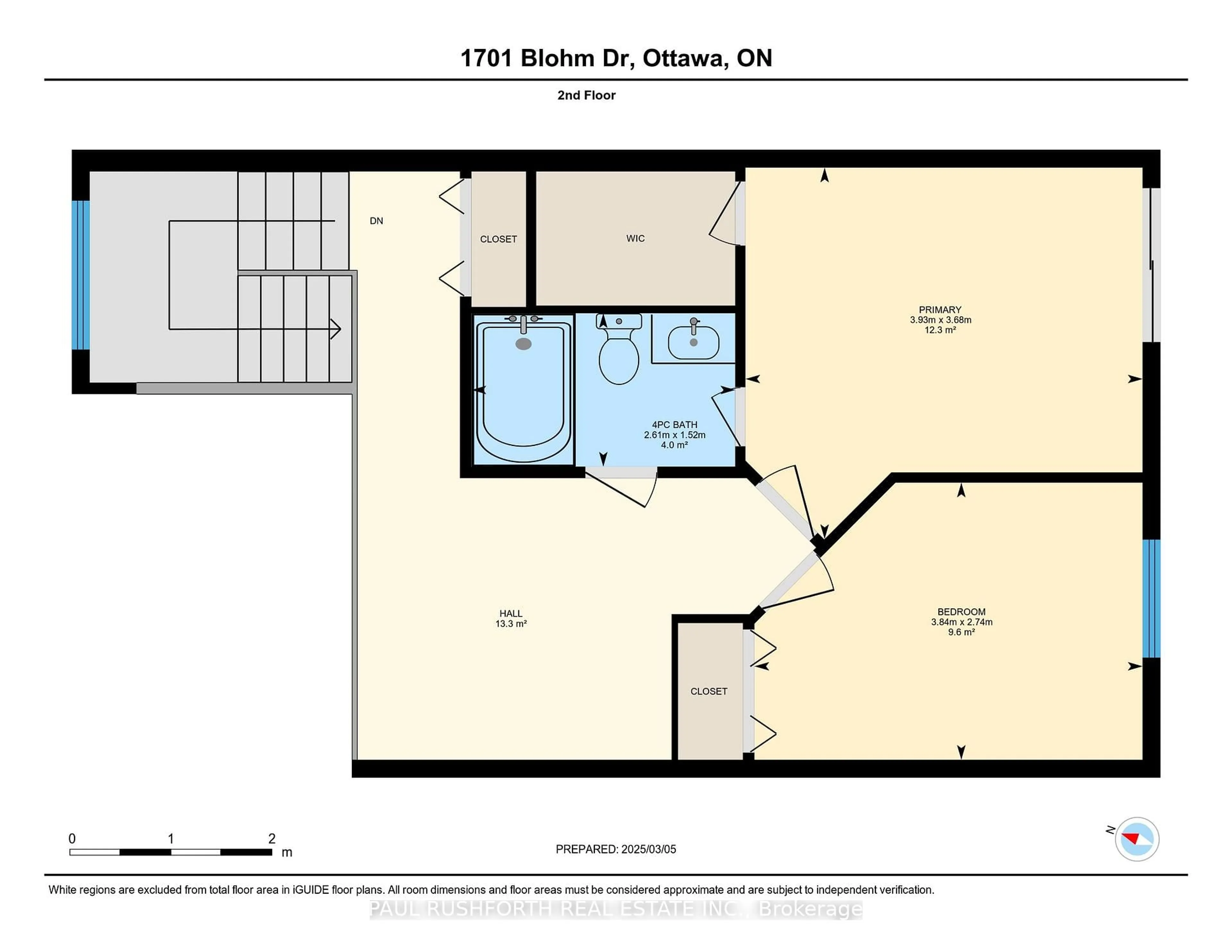 Floor plan for 1701 Blohm Dr #12, Ottawa Ontario K1G 6N6