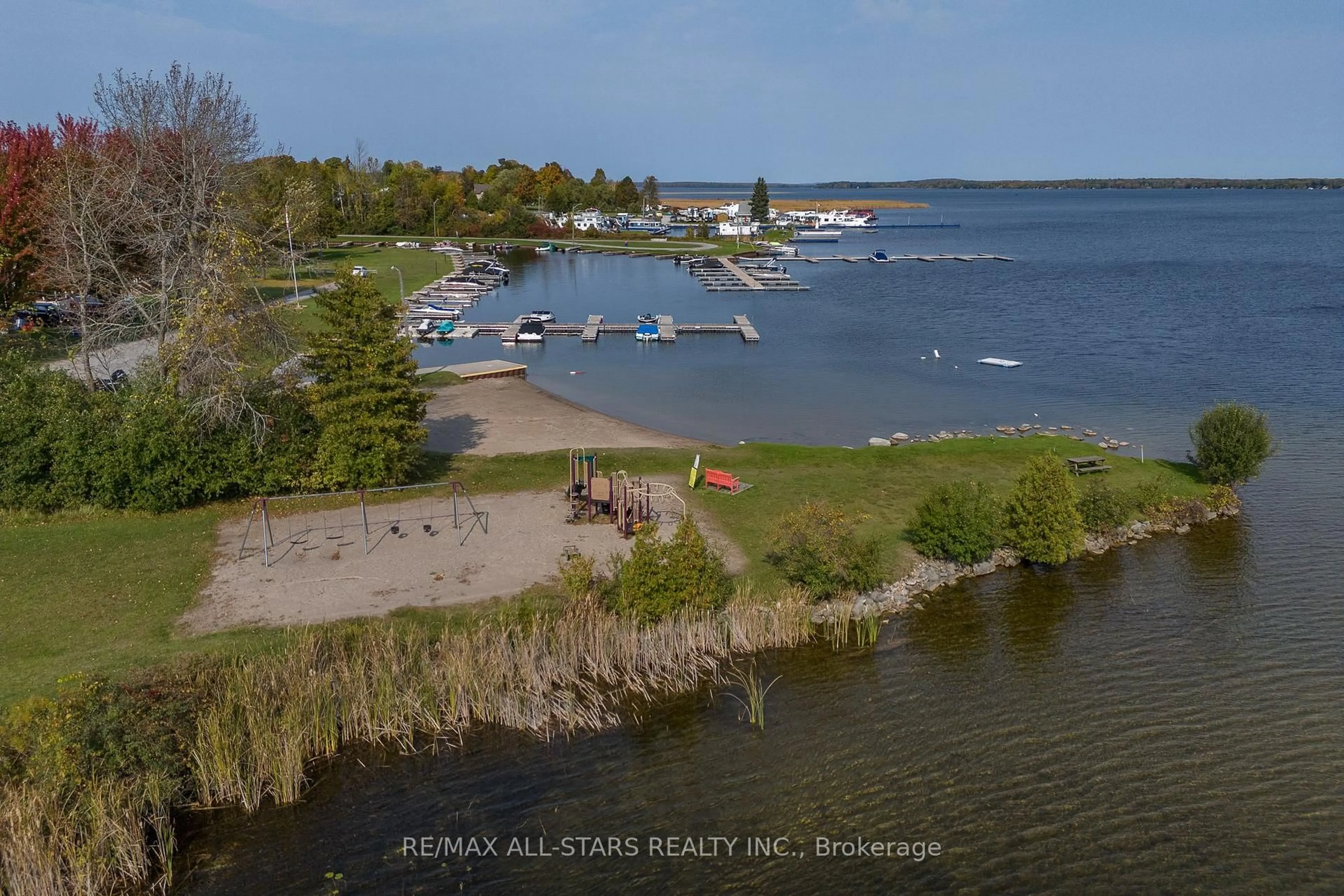 A pic from outside/outdoor area/front of a property/back of a property/a pic from drone, water/lake/river/ocean view for 249 Crosby Dr, Kawartha Lakes Ontario K0M 1A0