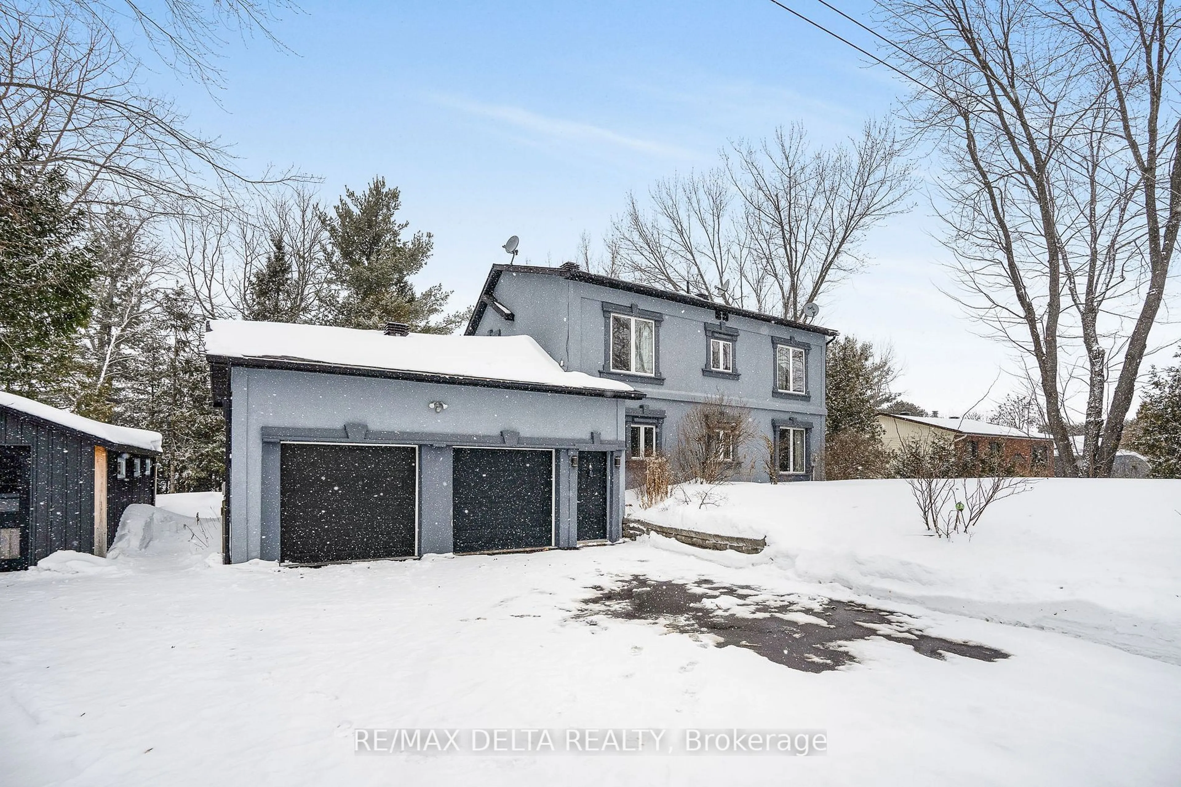 A pic from outside/outdoor area/front of a property/back of a property/a pic from drone, street for 361 Con 1 Plantagenet Rd, Alfred and Plantagenet Ontario K0B 1L0