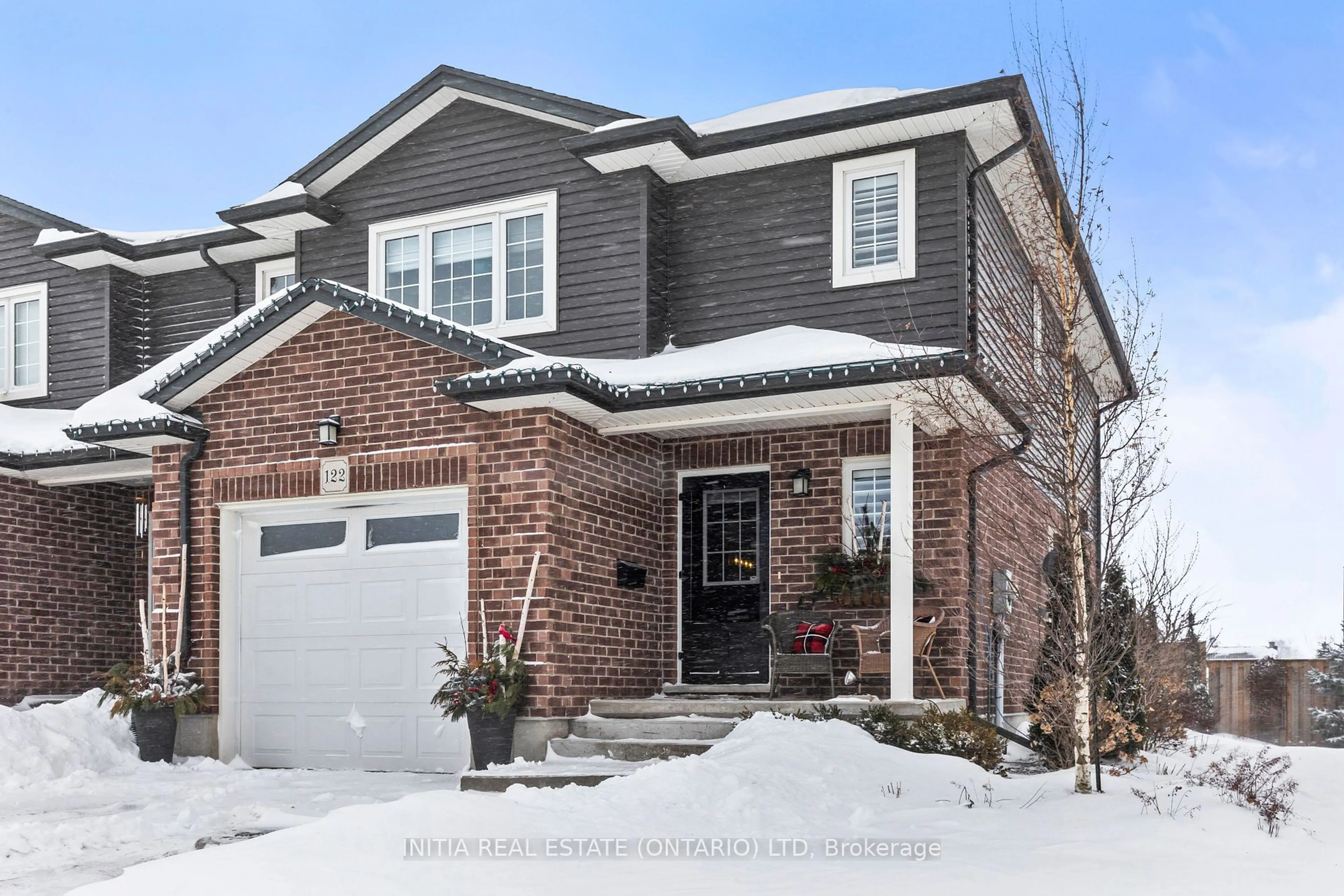 Home with brick exterior material, street for 122 Edison St, St. Marys Ontario N4X 1C9