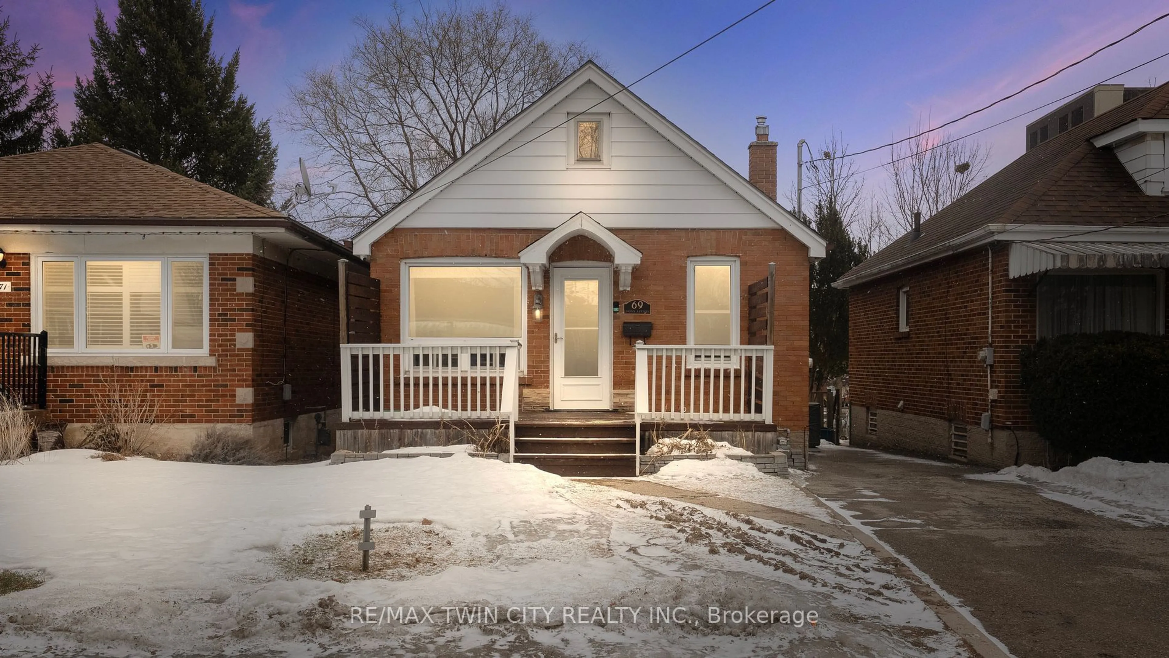 Home with brick exterior material, street for 69 Lyons Ave, Brantford Ontario N3R 4R2