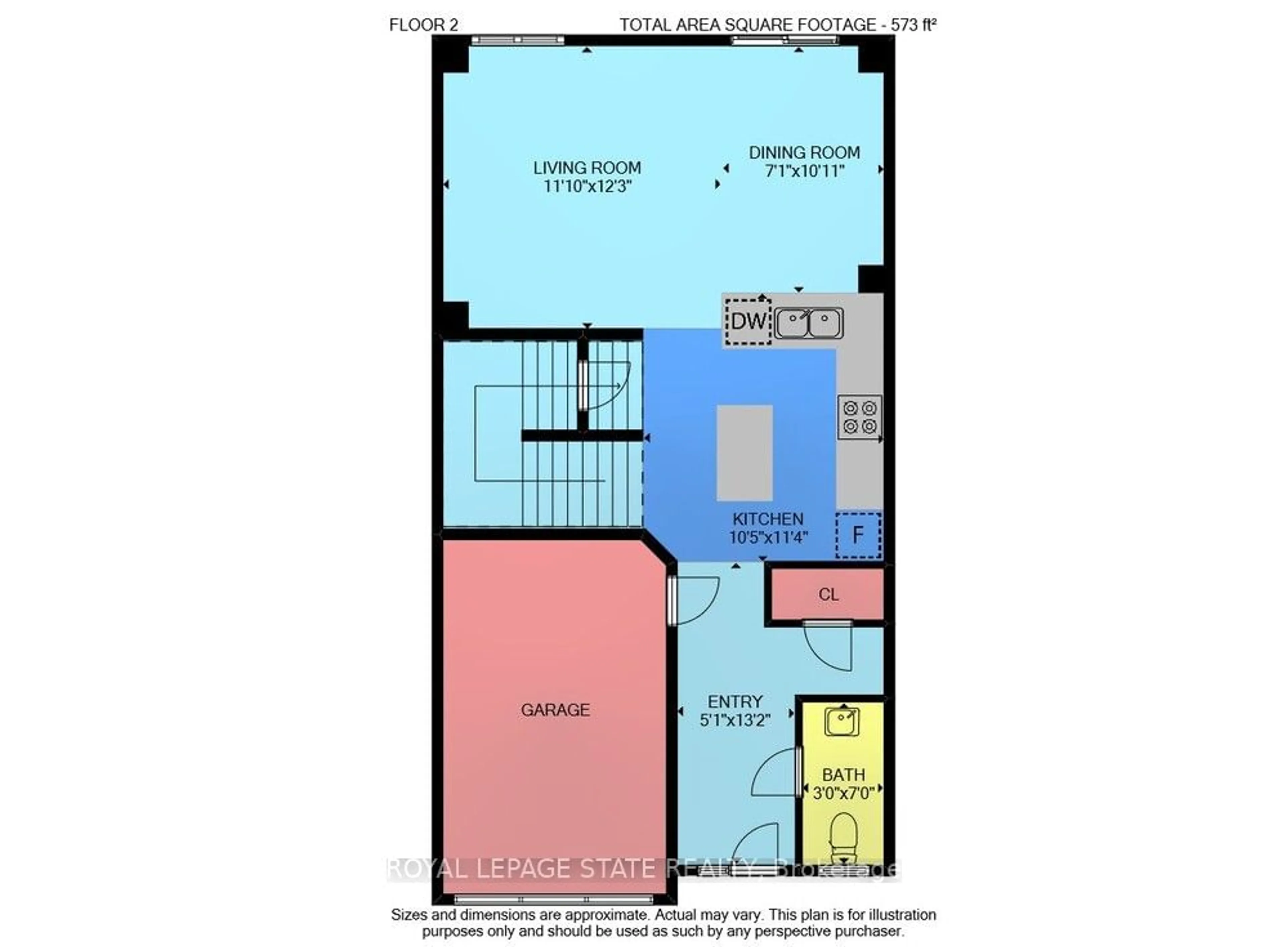 Floor plan for 541 Winston Rd #53, Grimsby Ontario L3M 0C5