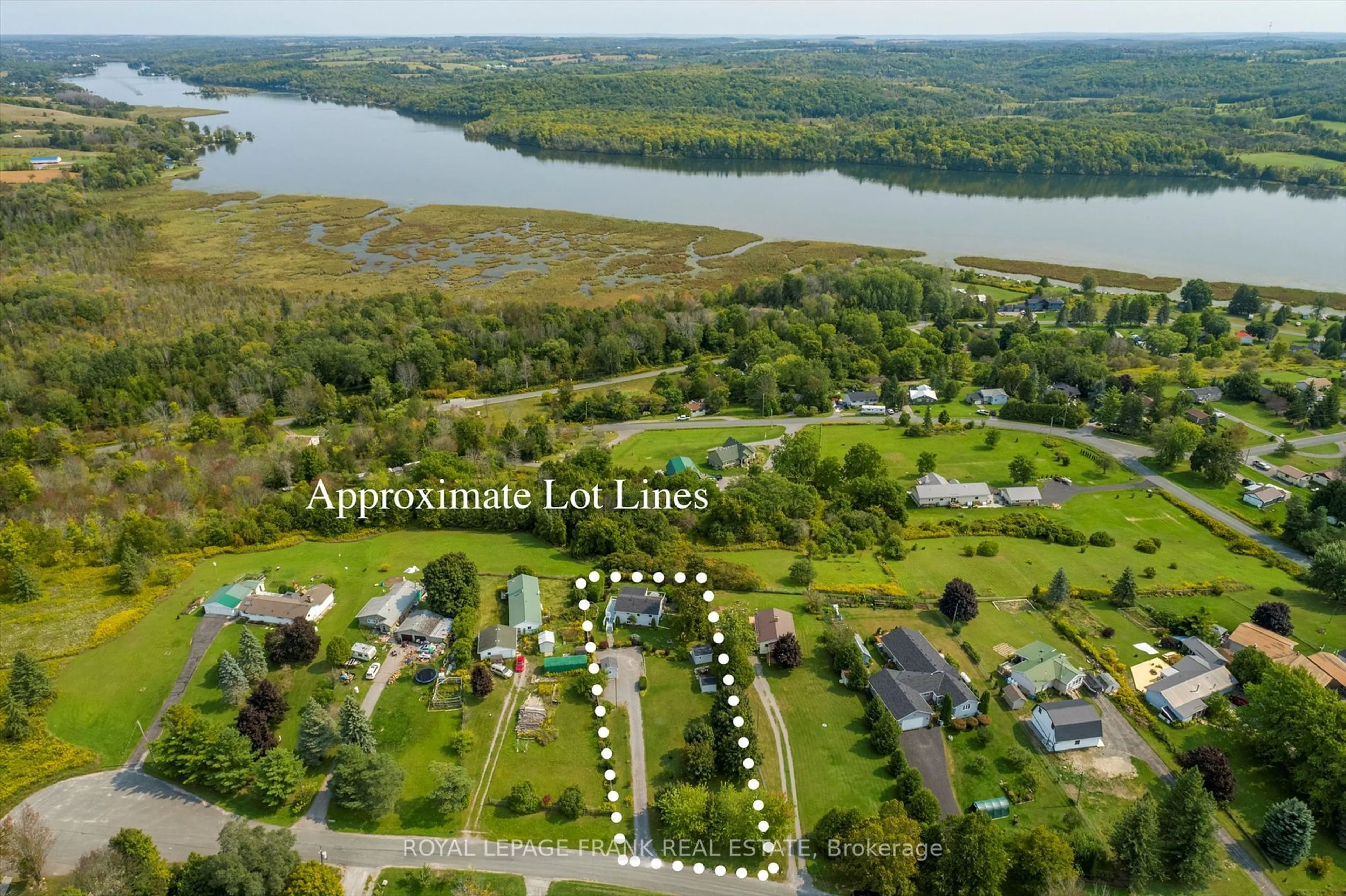 A pic from outside/outdoor area/front of a property/back of a property/a pic from drone, water/lake/river/ocean view for 357 Indian Tr, Asphodel-Norwood Ontario K0L 1Y0