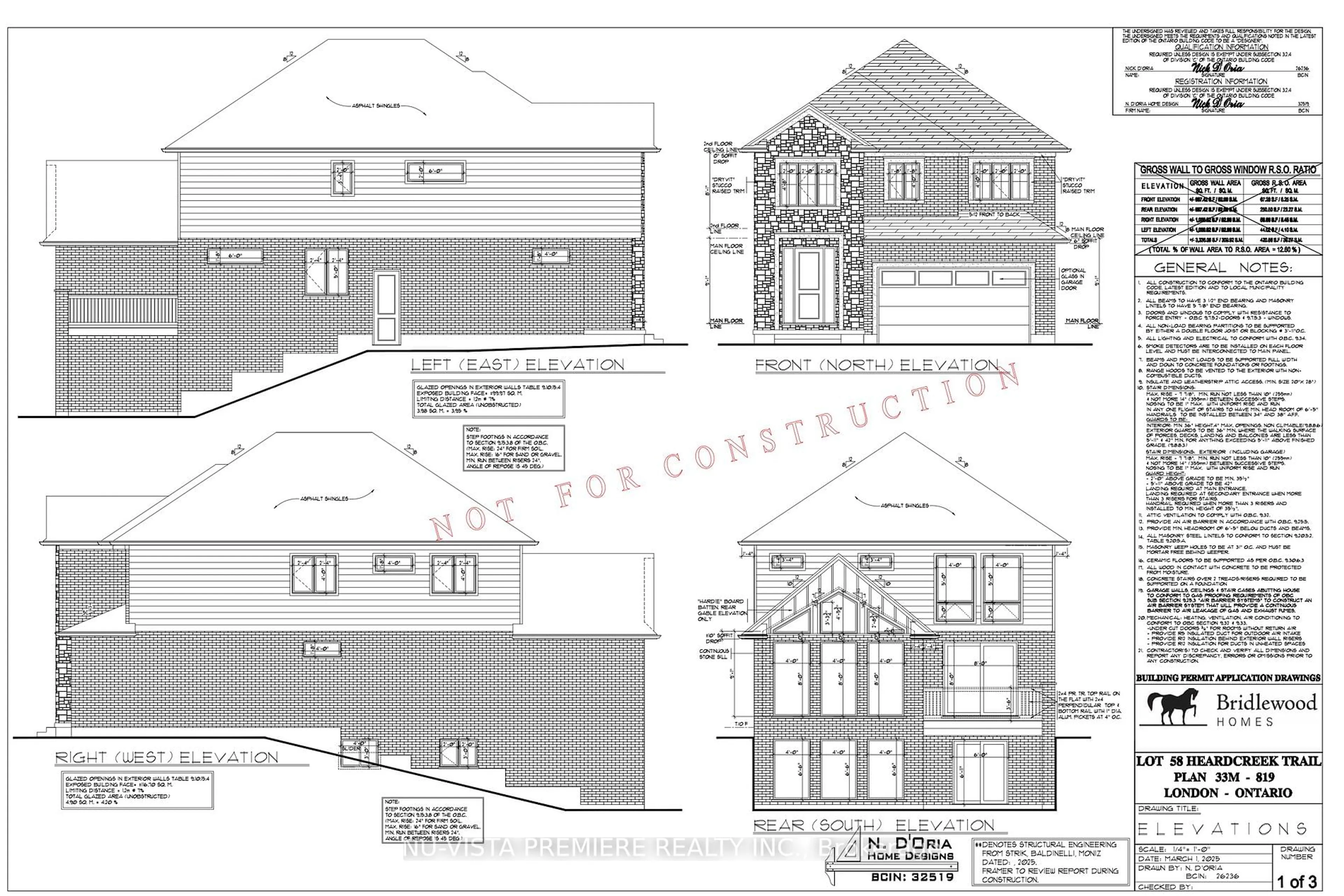 Floor plan for 2693 HEARDCREEK Tr, London North Ontario N6G 0Z8