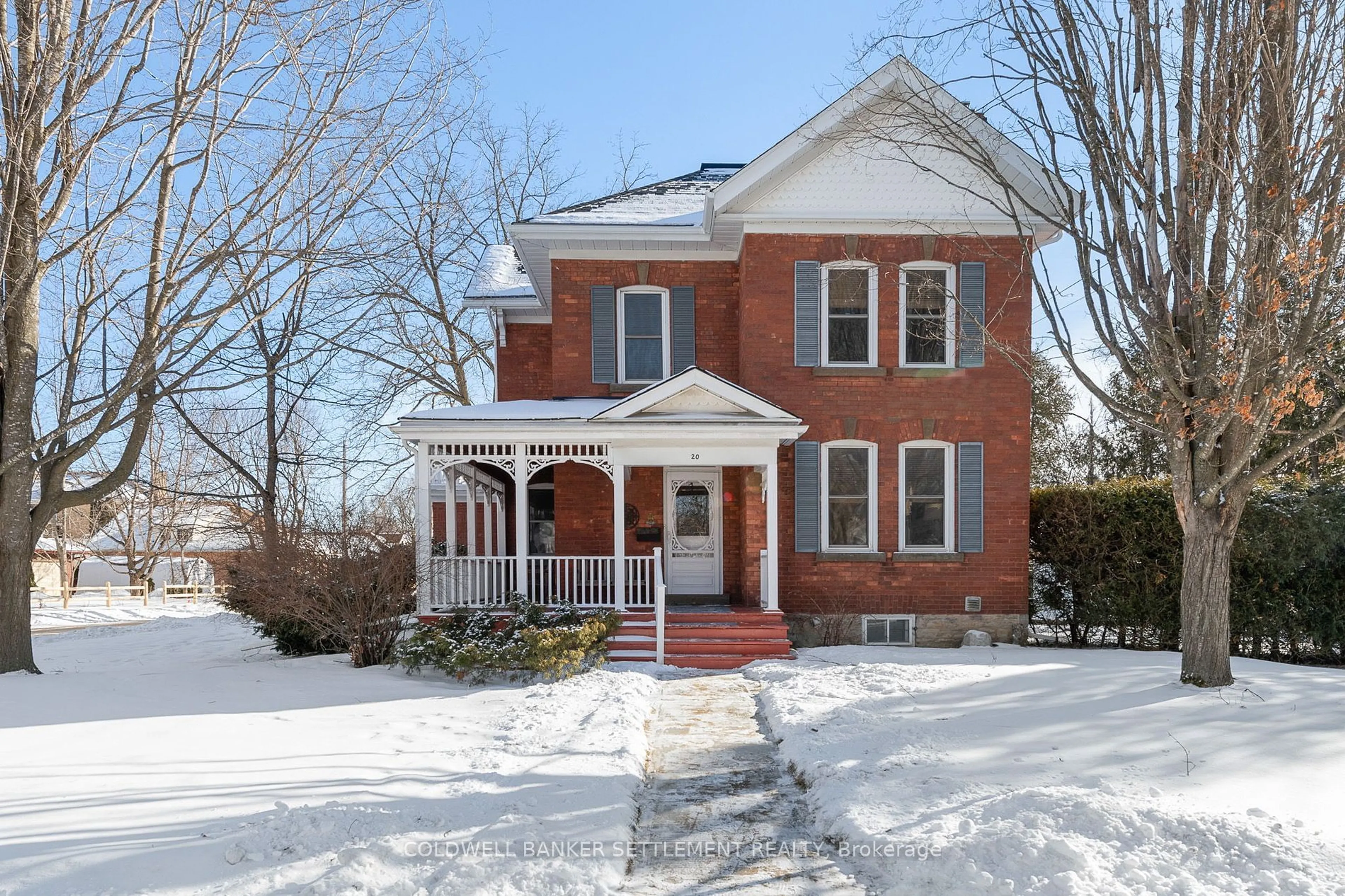 Home with brick exterior material, street for 20 Mary St, Perth Ontario K7H 2X3