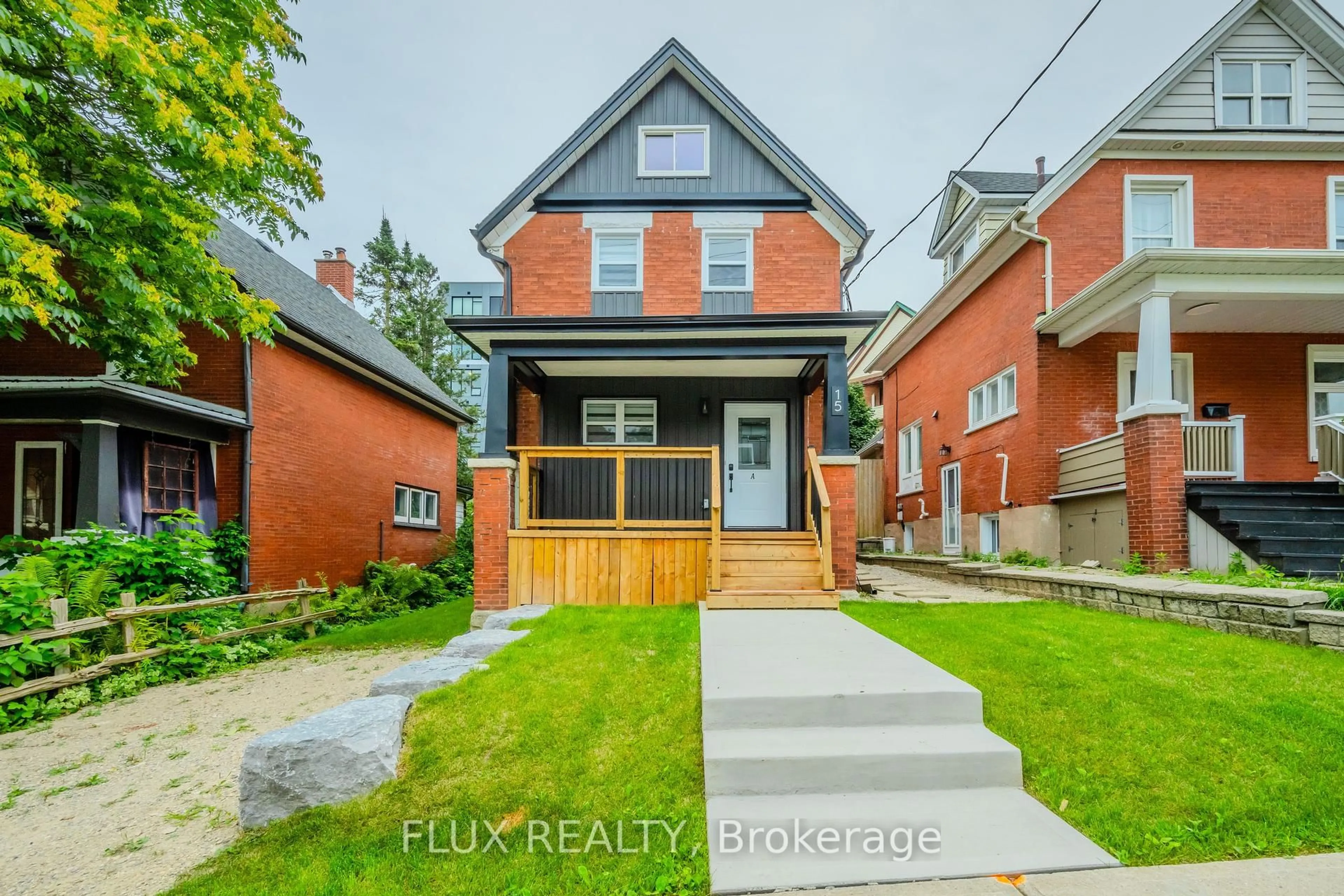 Home with brick exterior material, street for 15 Shanley St, Kitchener Ontario N2H 5N7