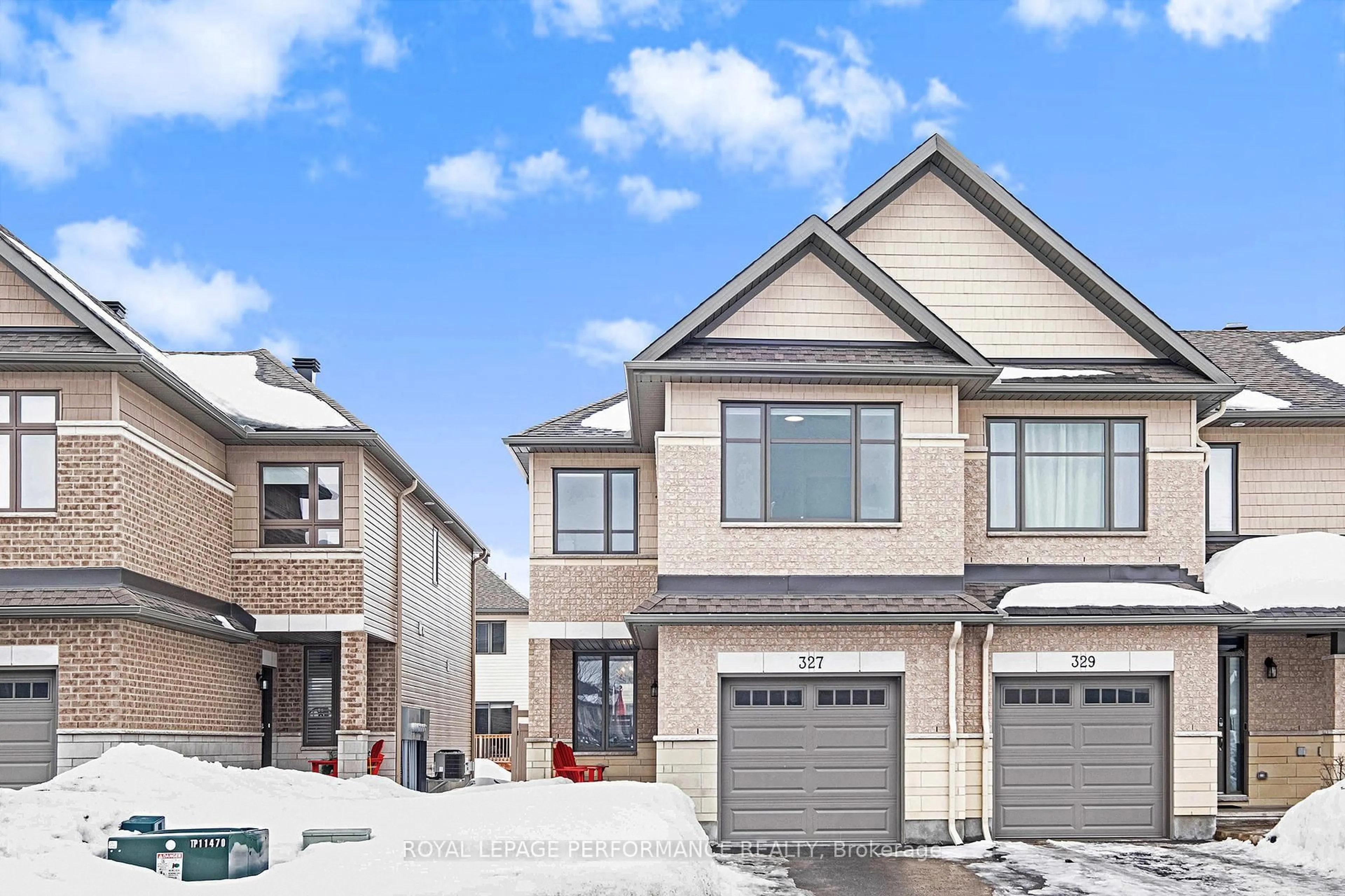 Home with brick exterior material, street for 327 Proud Walk St, Stittsville - Munster - Richmond Ontario K2S 2L8