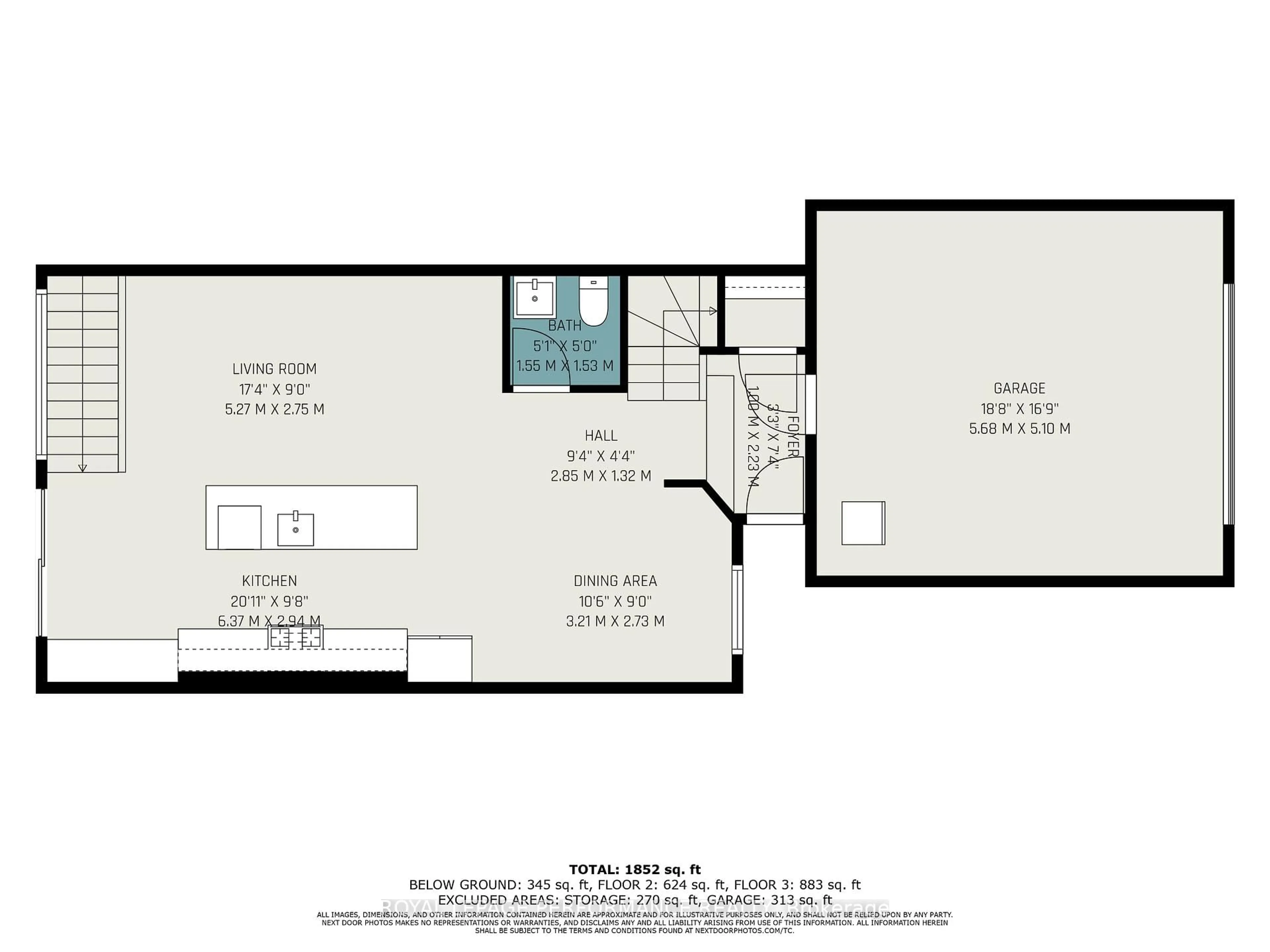 Floor plan for 327 Proud Walk St, Stittsville - Munster - Richmond Ontario K2S 2L8