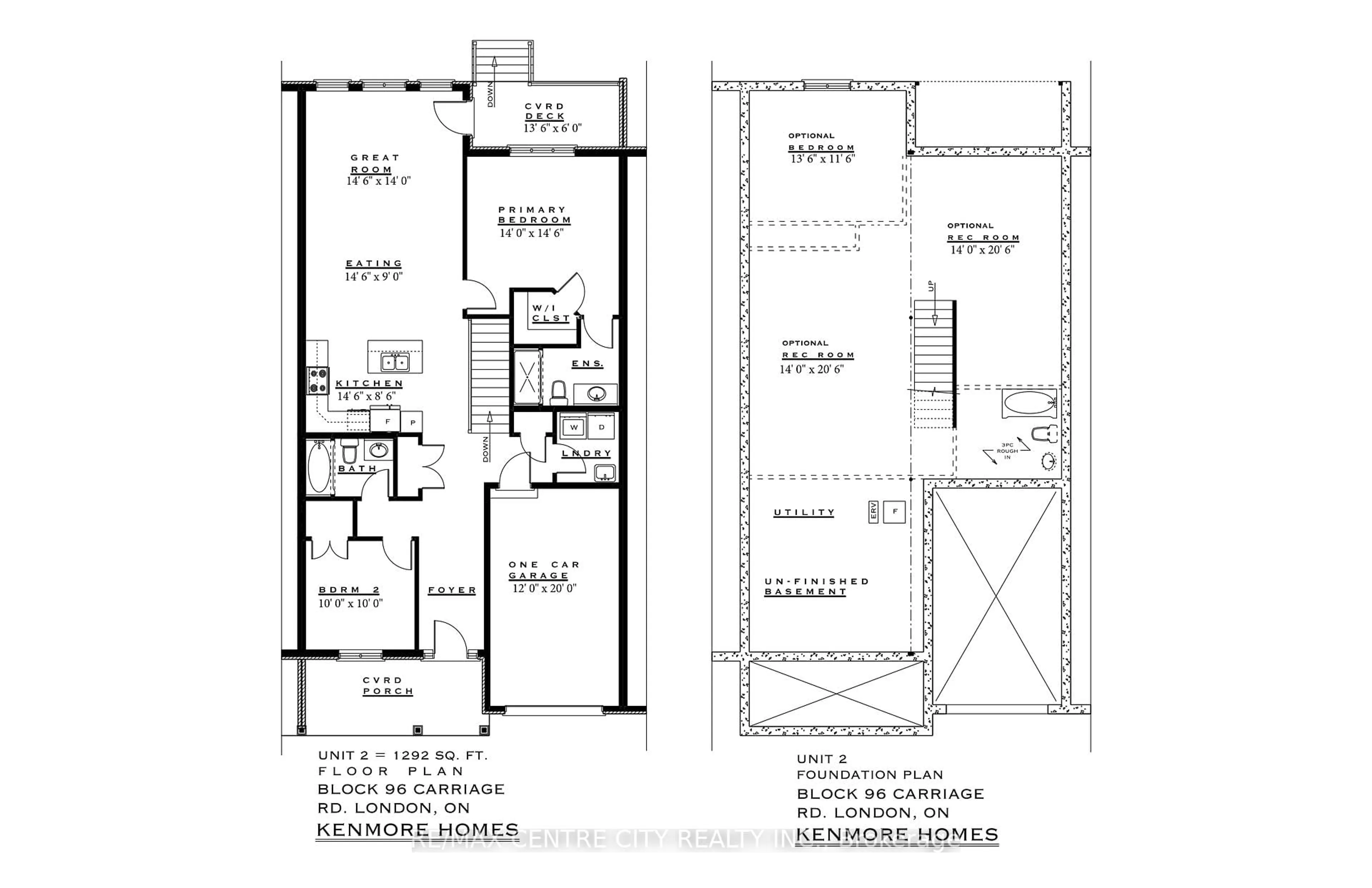 Floor plan for 259 South Carriage Rd, London North Ontario N6H 0B5