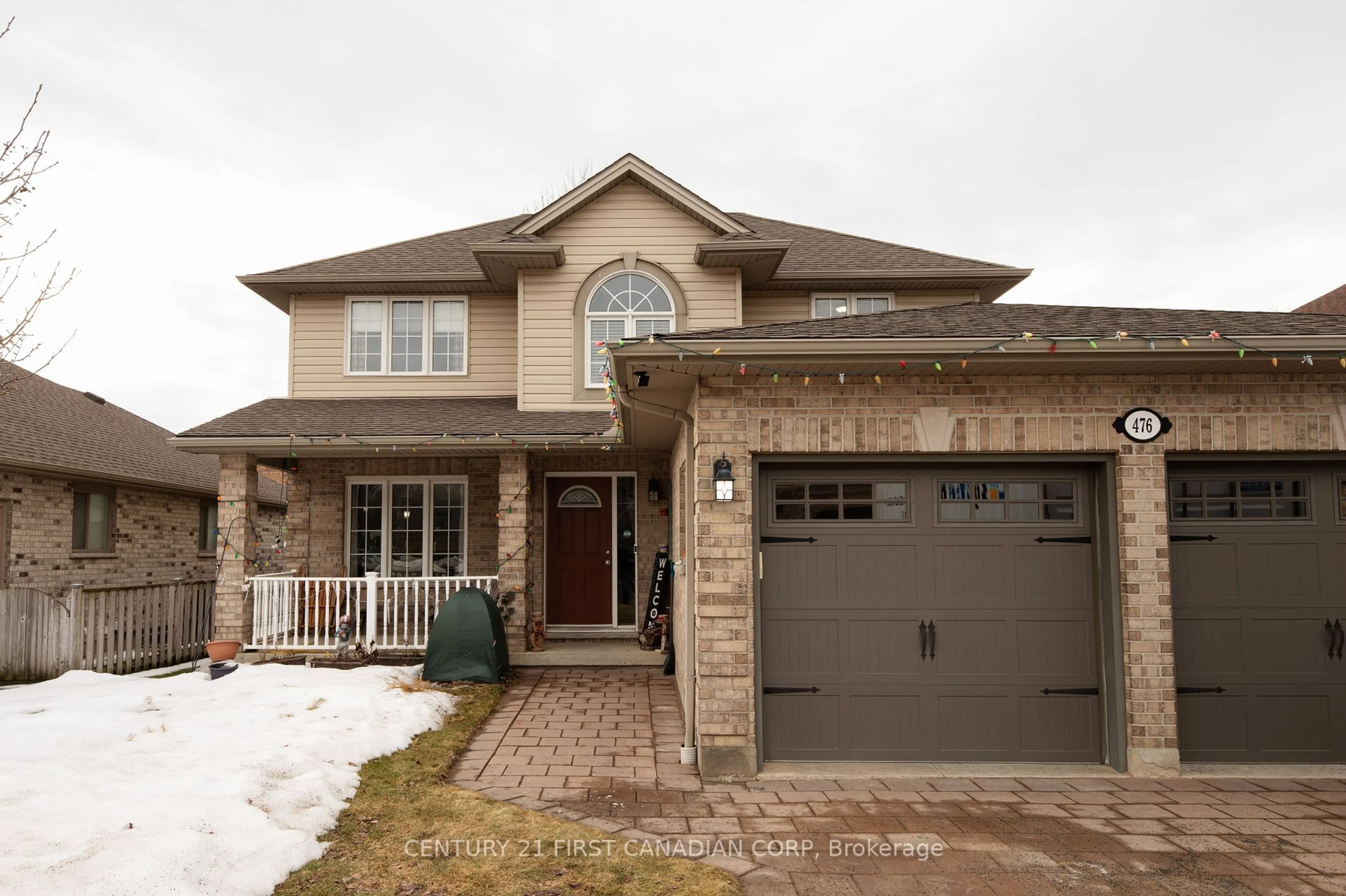 Home with brick exterior material, street for 476 Petersen Ave, Strathroy-Caradoc Ontario N7G 4L5