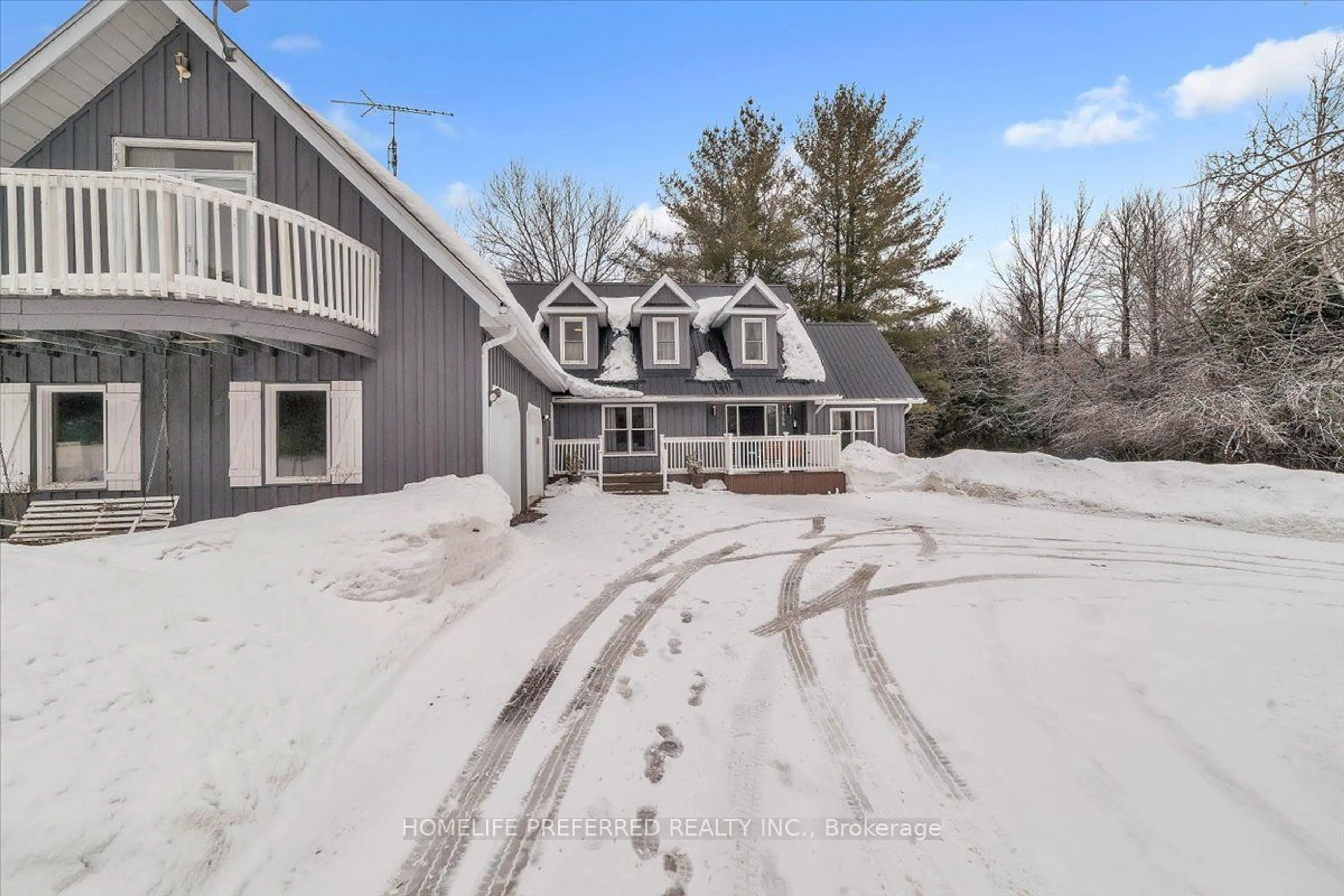 A pic from outside/outdoor area/front of a property/back of a property/a pic from drone, street for 1966 DARLING Cres, Cavan Monaghan Ontario L0A 1C0