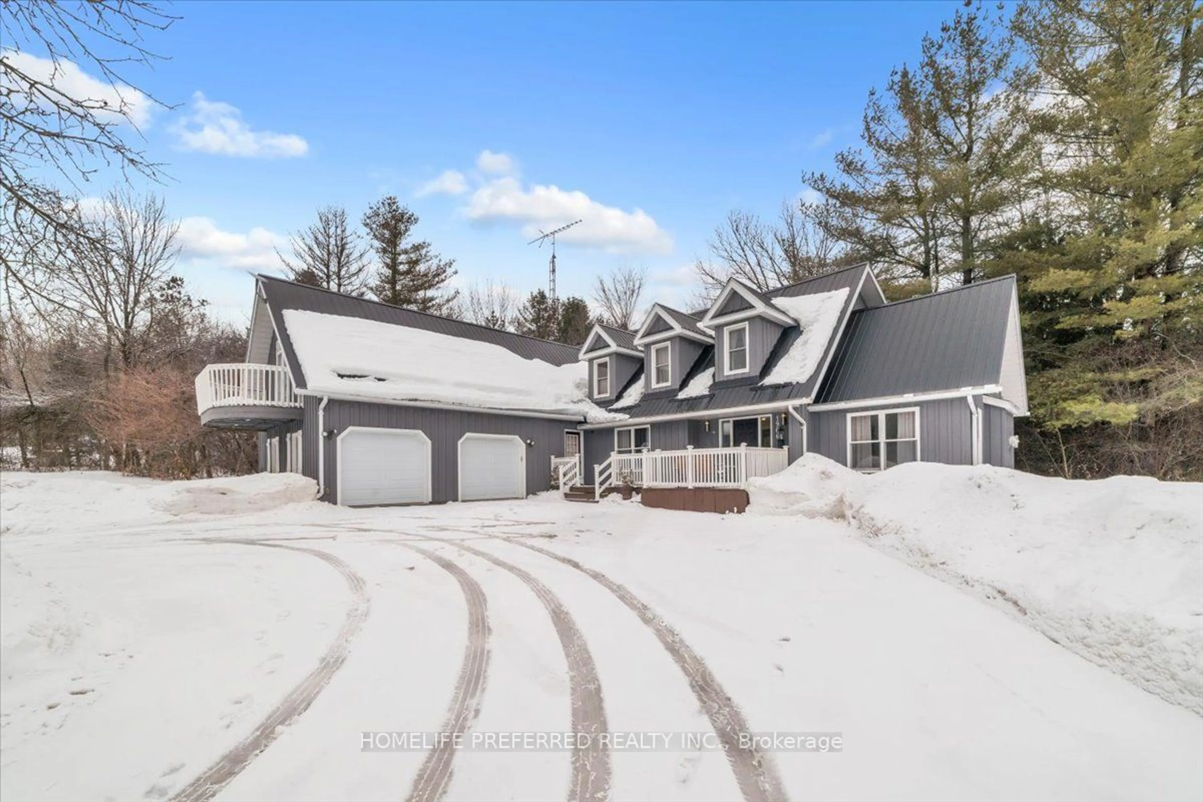 A pic from outside/outdoor area/front of a property/back of a property/a pic from drone, street for 1966 DARLING Cres, Cavan Monaghan Ontario L0A 1C0