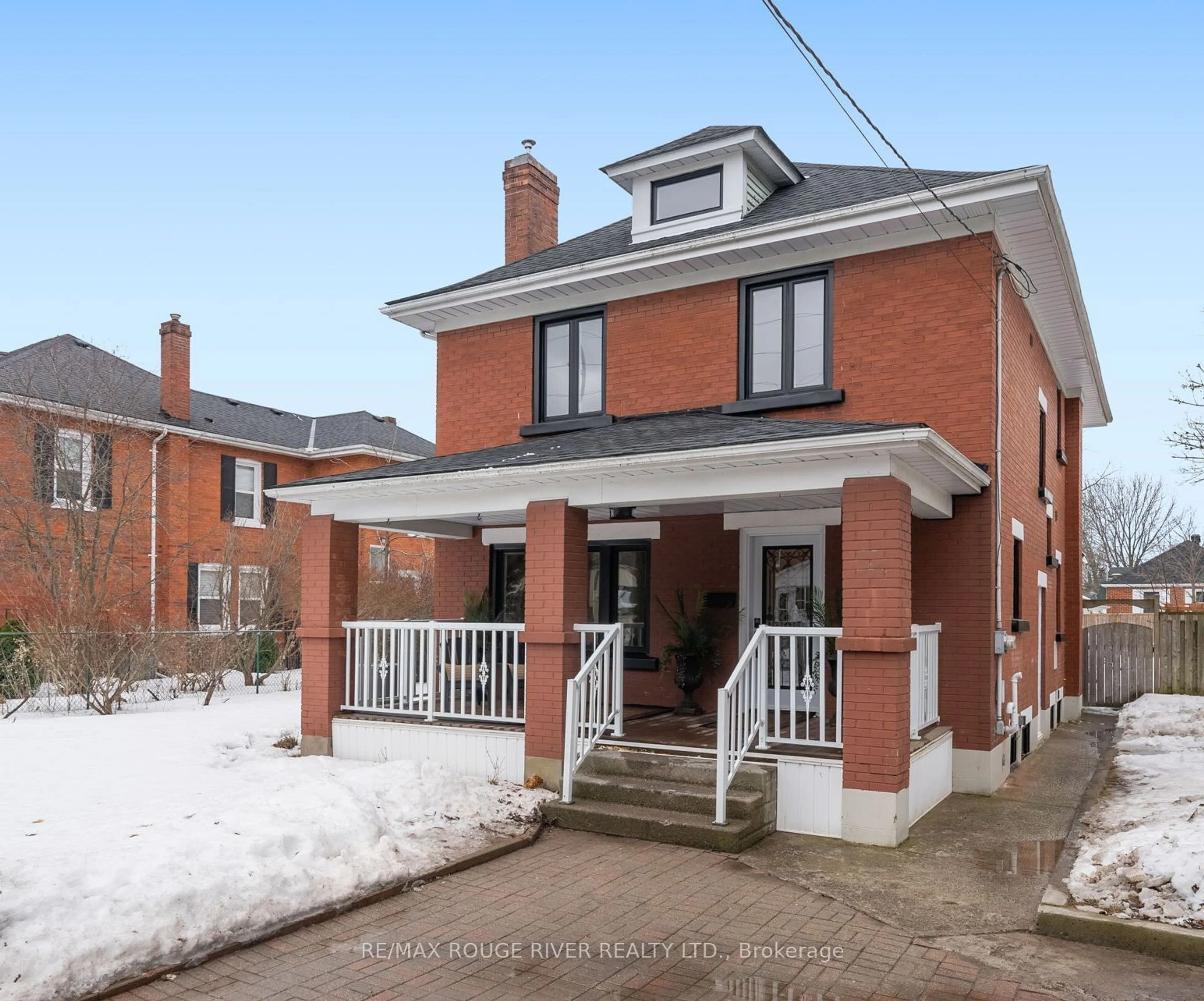 Home with brick exterior material, street for 357 George St, Cobourg Ontario K9A 3M2