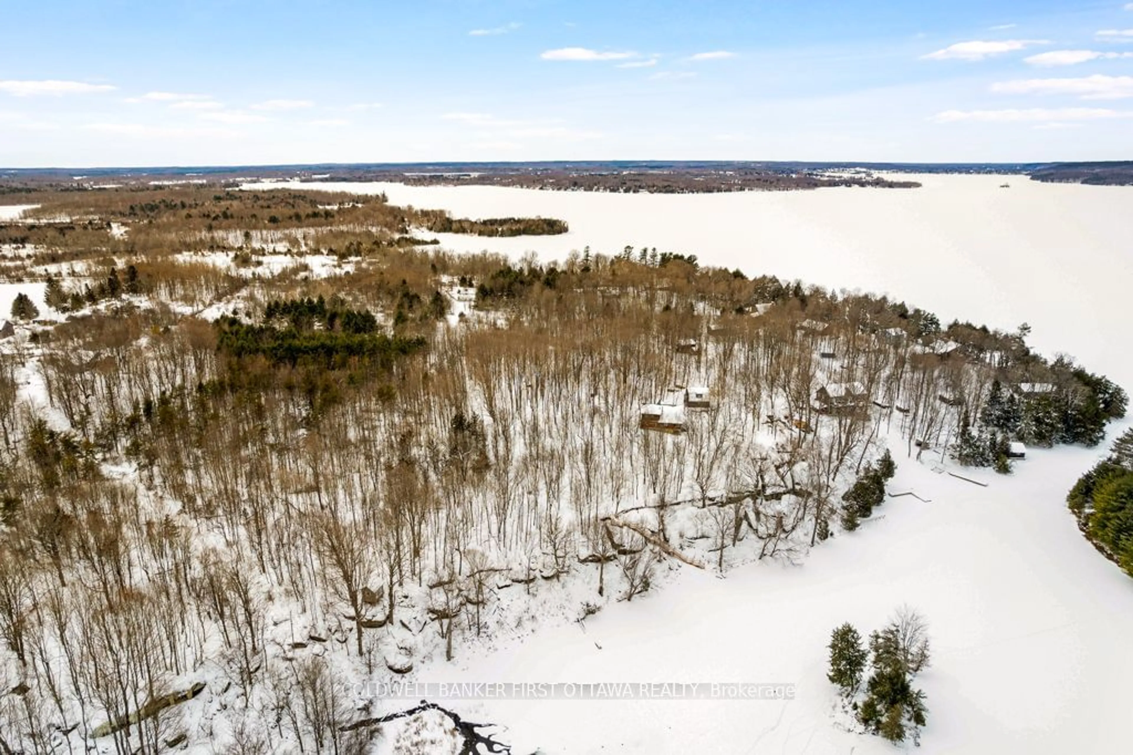 A pic from outside/outdoor area/front of a property/back of a property/a pic from drone, water/lake/river/ocean view for 68 Penny Lane, Rideau Lakes Ontario K0G 1V0