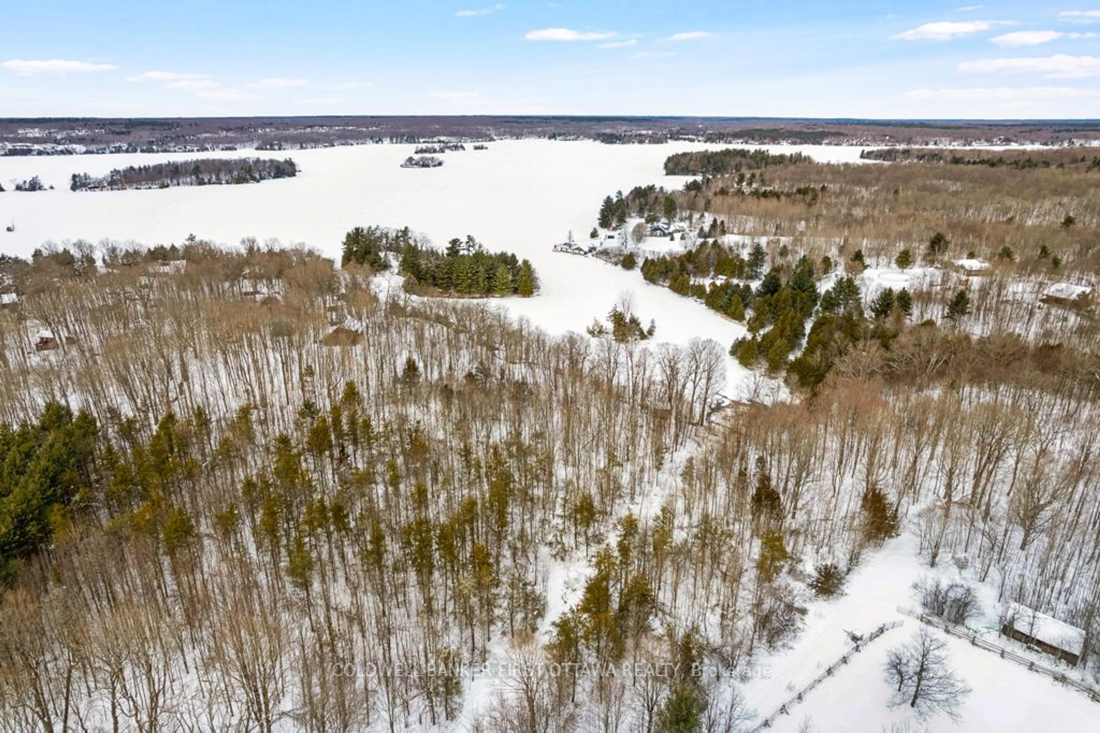 A pic from outside/outdoor area/front of a property/back of a property/a pic from drone, water/lake/river/ocean view for 68 Penny Lane, Rideau Lakes Ontario K0G 1V0