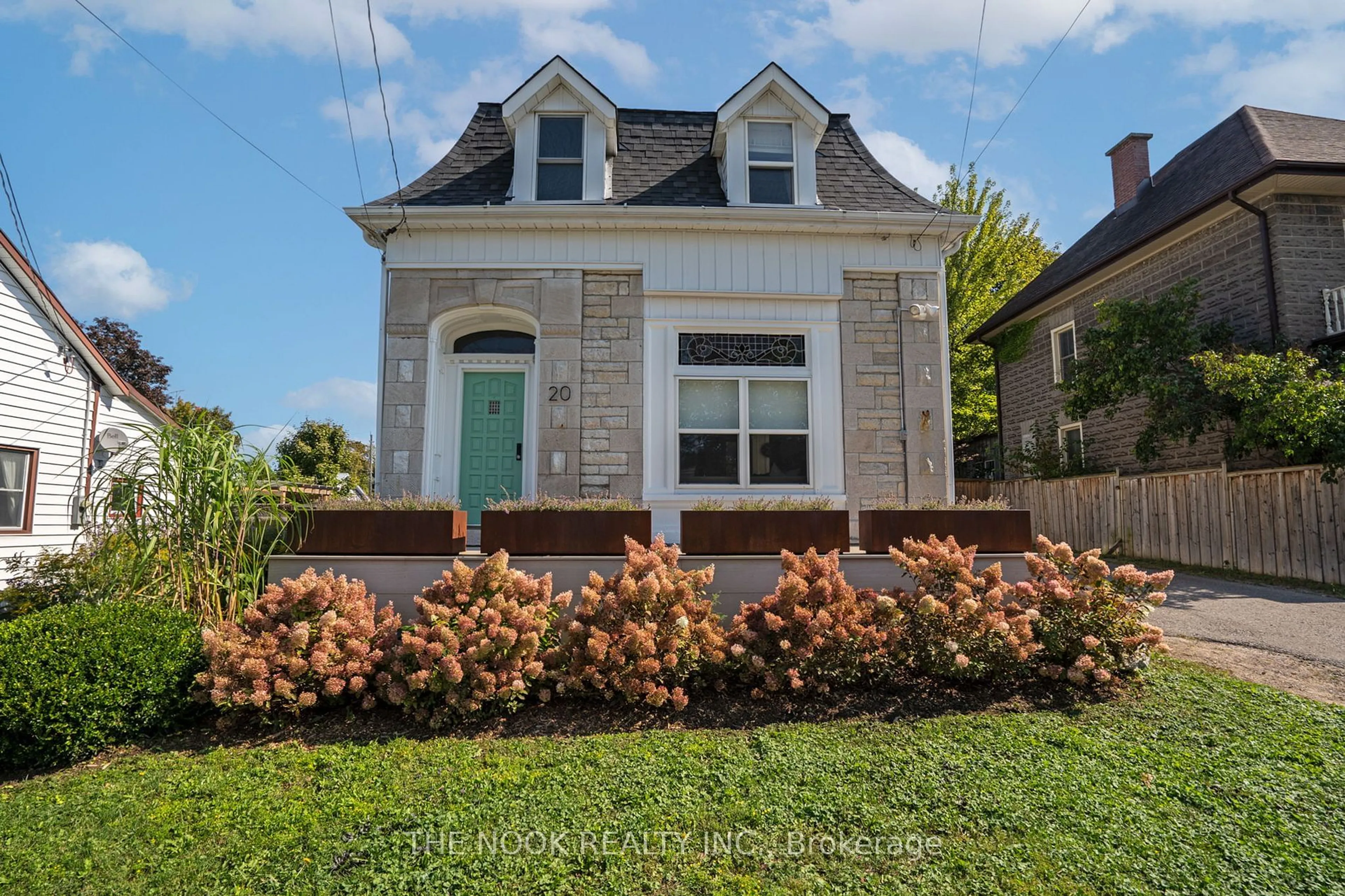 Home with brick exterior material, street for 20 Chippewa Ave, Selwyn Ontario K0L 2H0