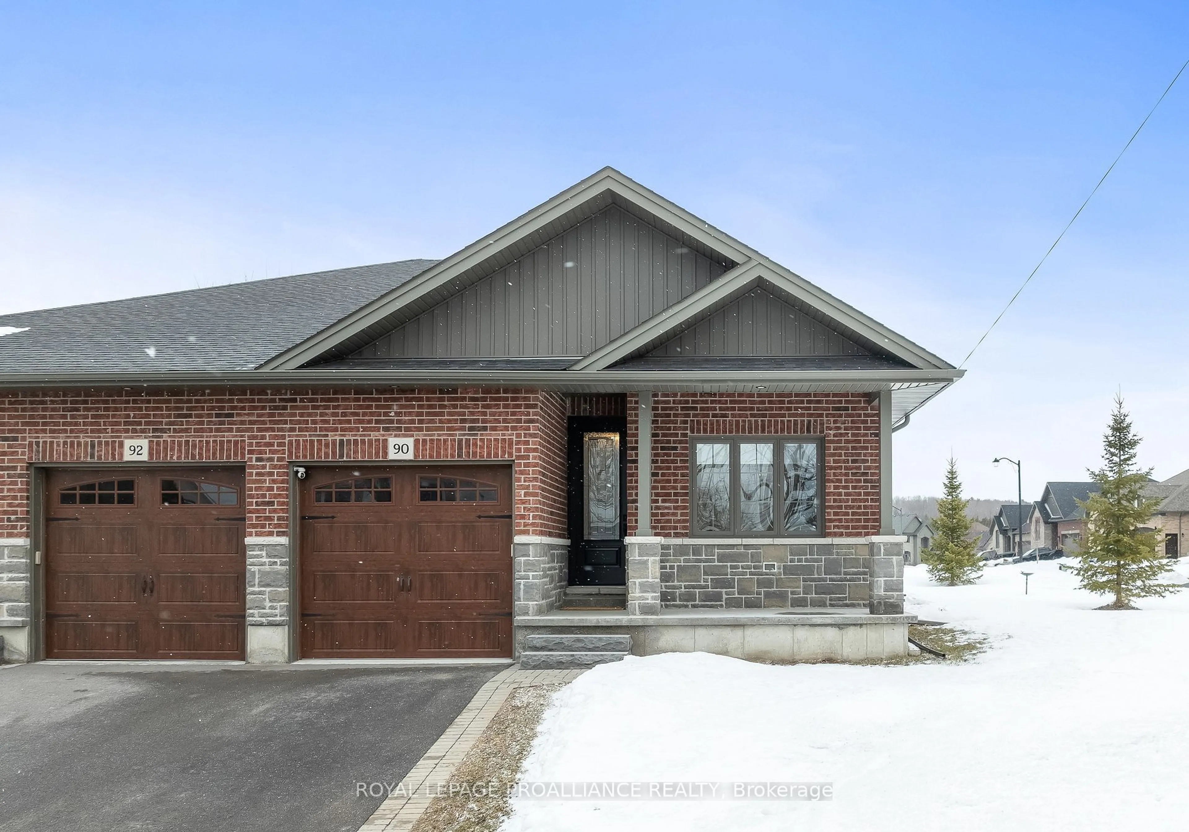 Home with brick exterior material, street for 90 Sanford St, Brighton Ontario K0K 1H0