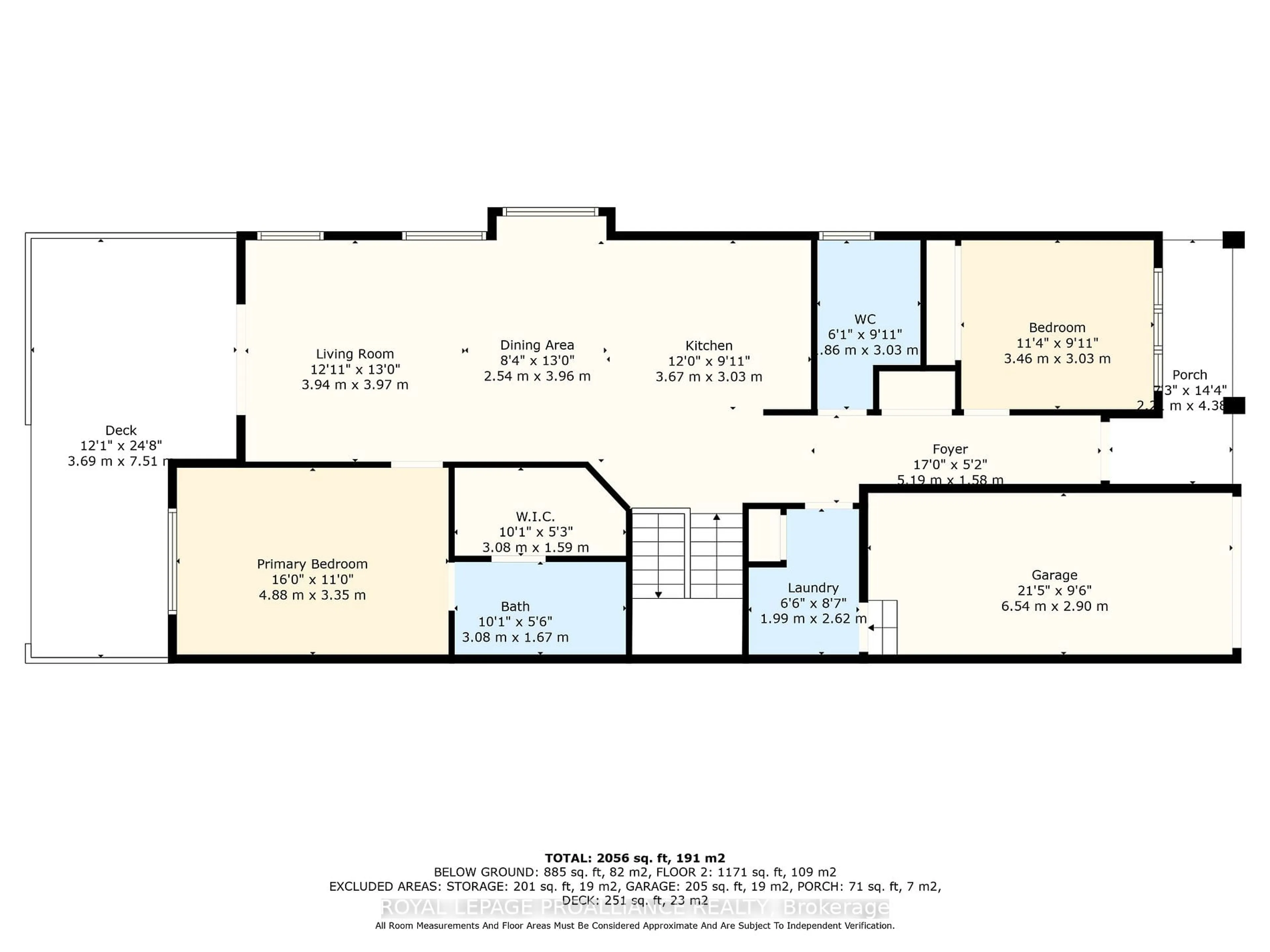 Floor plan for 90 Sanford St, Brighton Ontario K0K 1H0