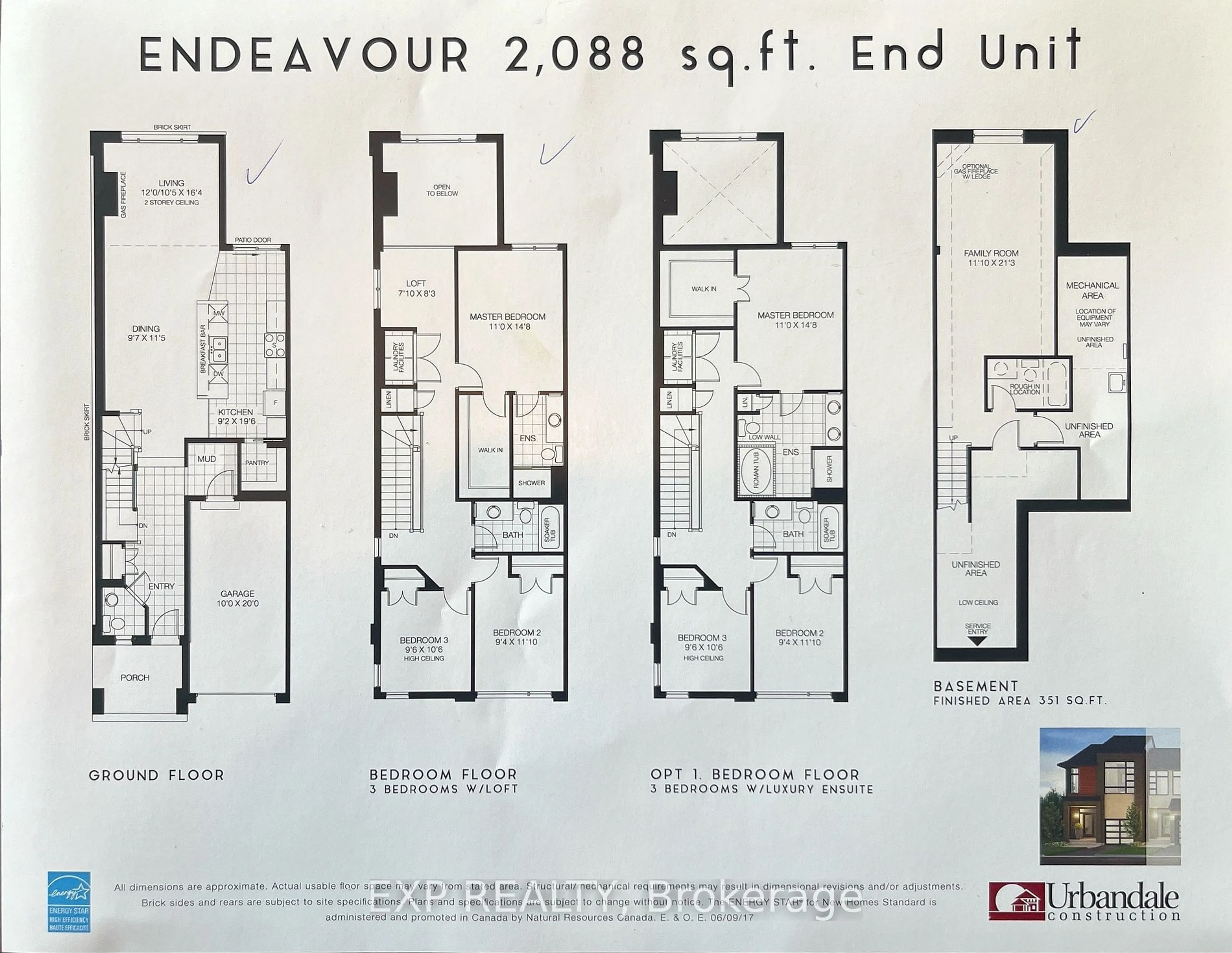 Floor plan for 73 Longworth Ave, Leitrim Ontario K1T 0S8