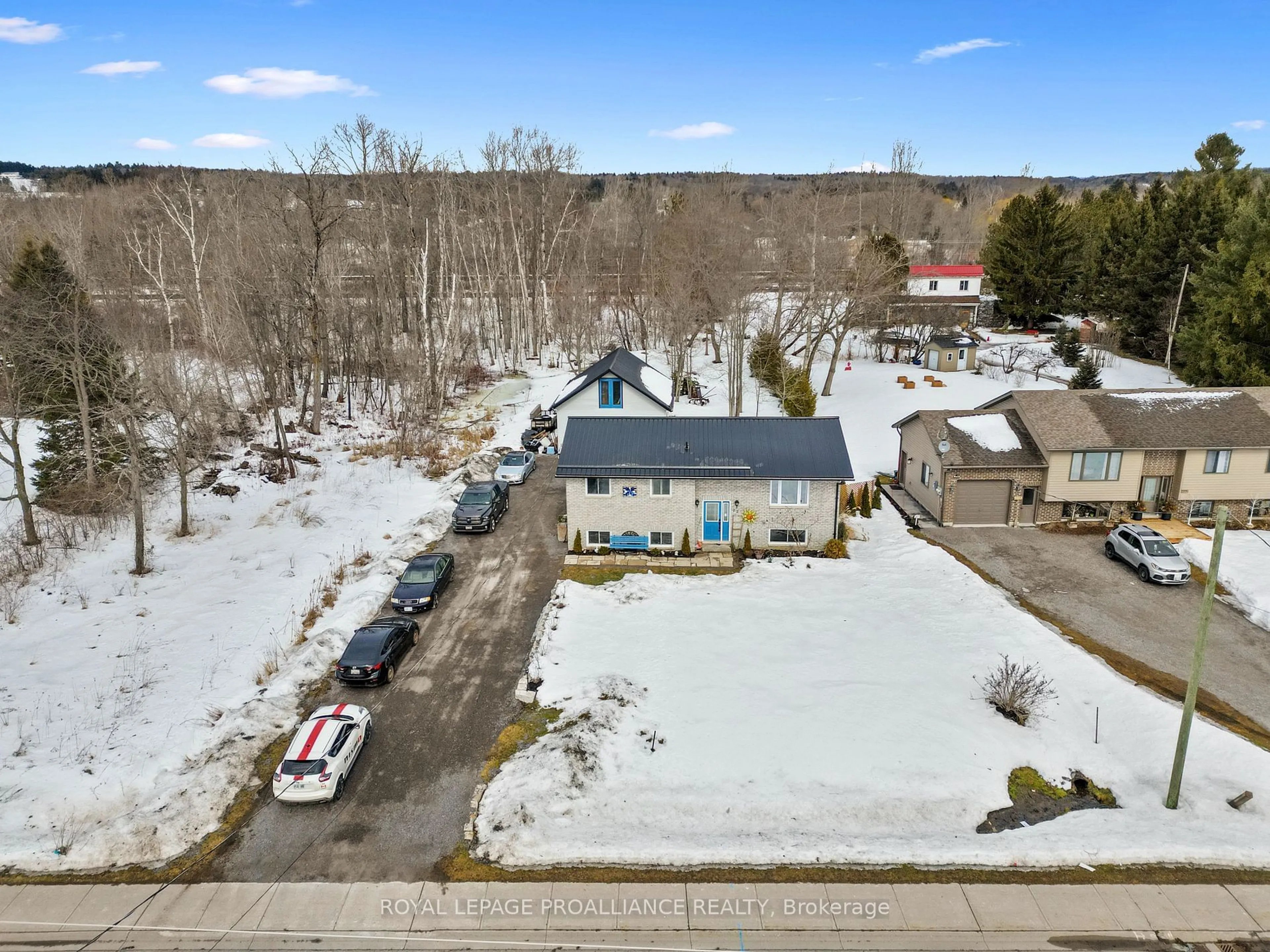 A pic from outside/outdoor area/front of a property/back of a property/a pic from drone, street for 22 Butler St, Brighton Ontario K0K 1H0