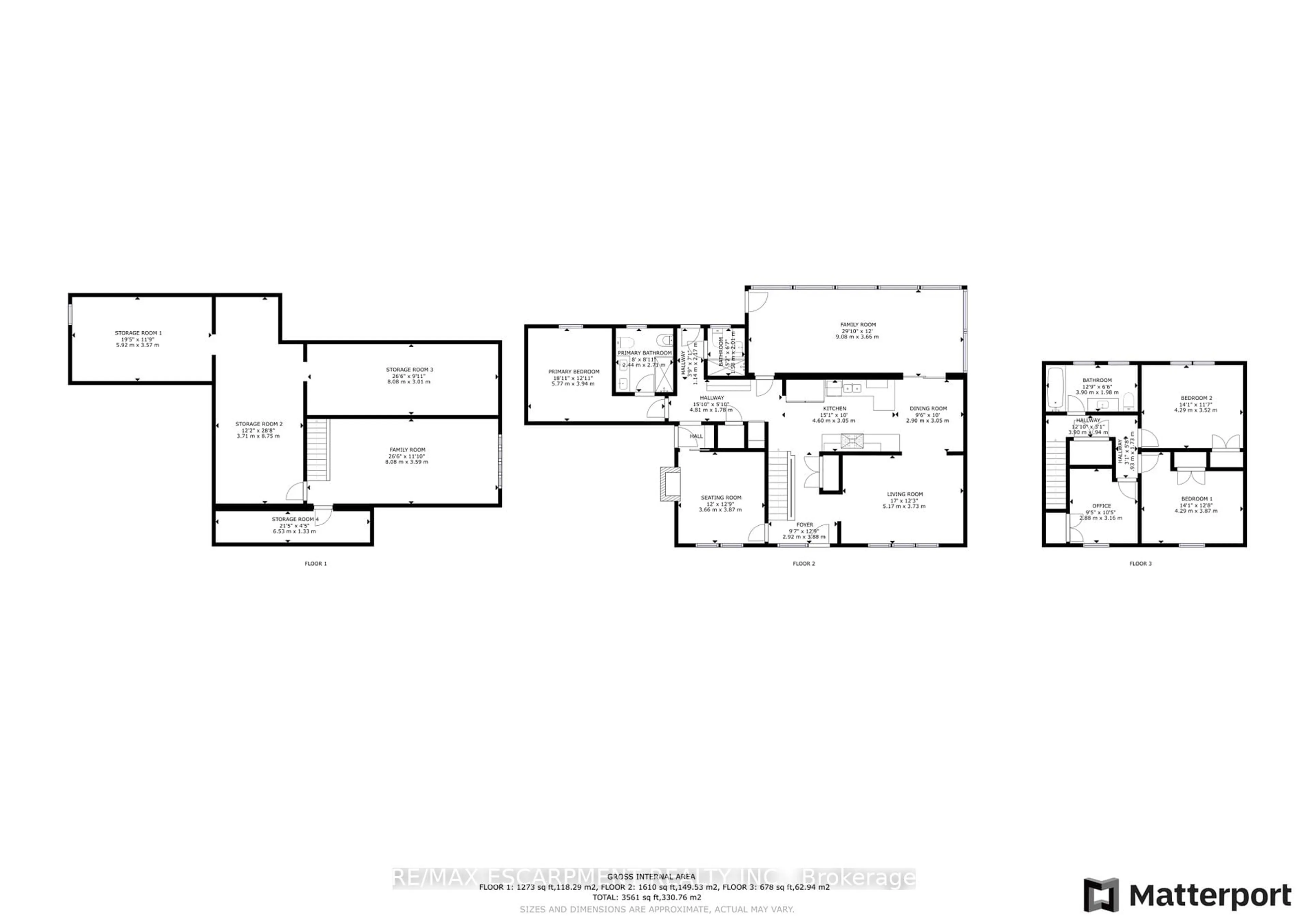 Floor plan for 83 Dorchester Dr, Grimsby Ontario L3M 1B1