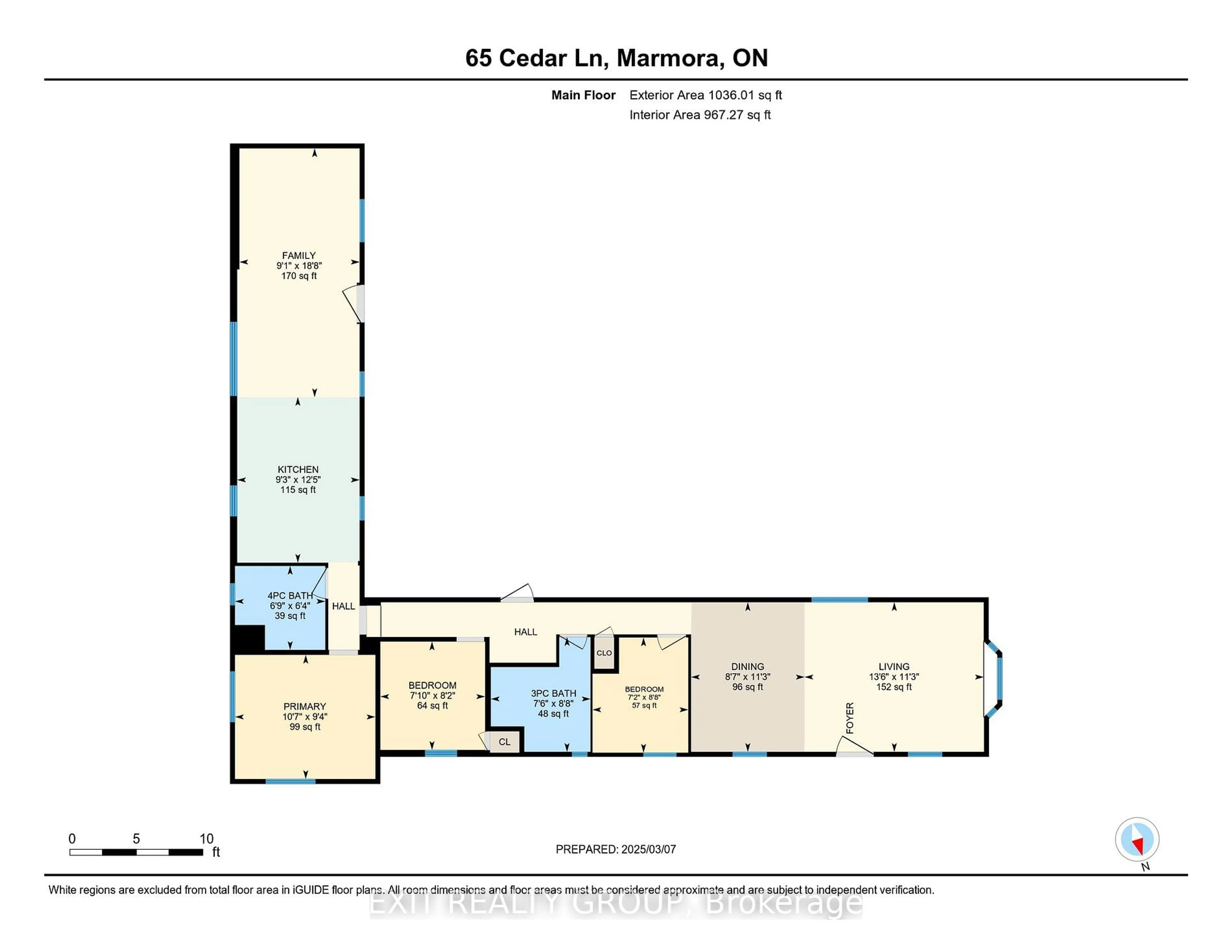 Floor plan for 65 Cedar Lane, Trent Hills Ontario K0K 2M0