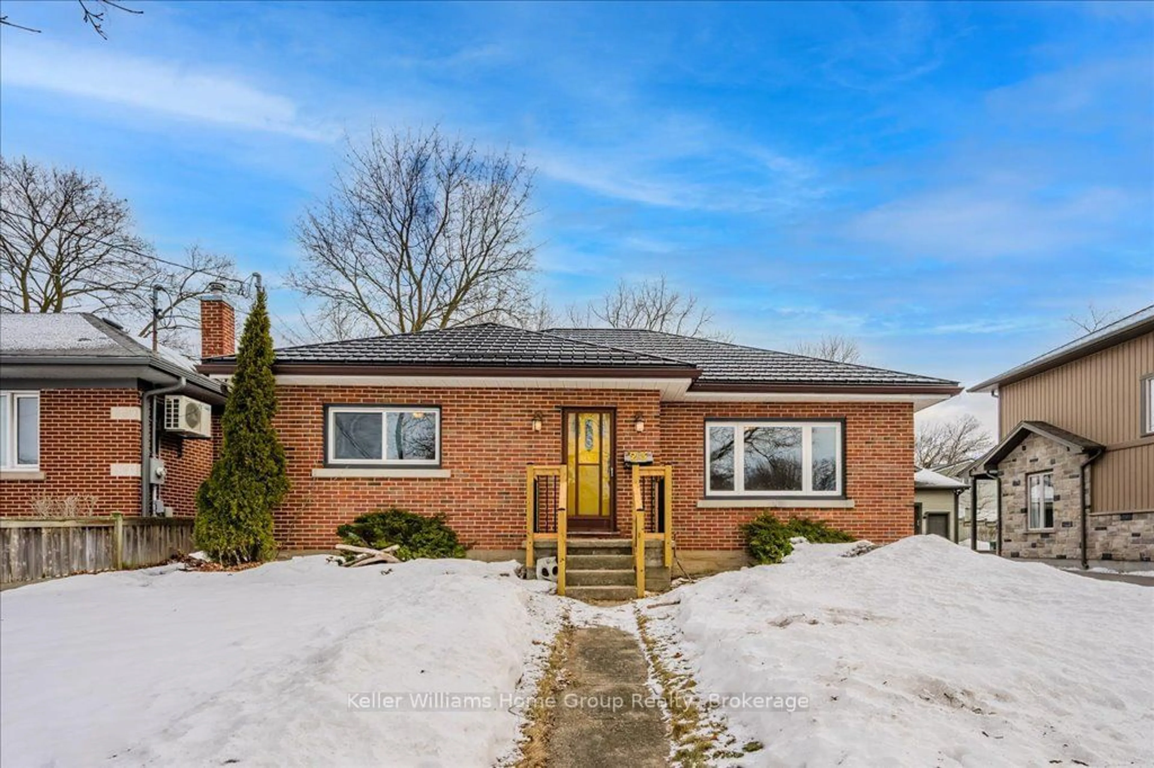 Home with brick exterior material, street for 23 William St, Guelph Ontario N1E 5E1