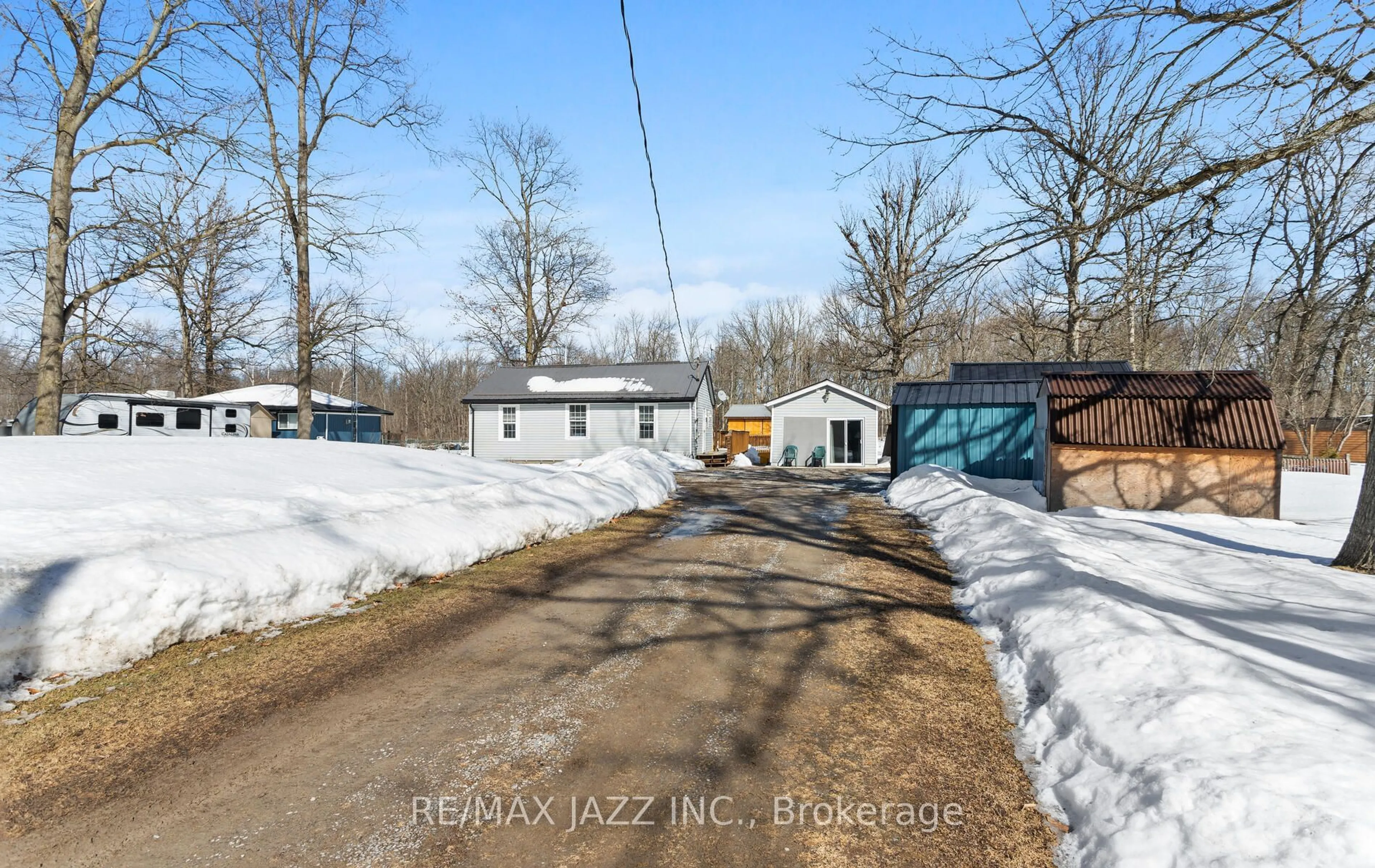 A pic from outside/outdoor area/front of a property/back of a property/a pic from drone, street for 224 River Rd, Trent Hills Ontario K0L 1L0