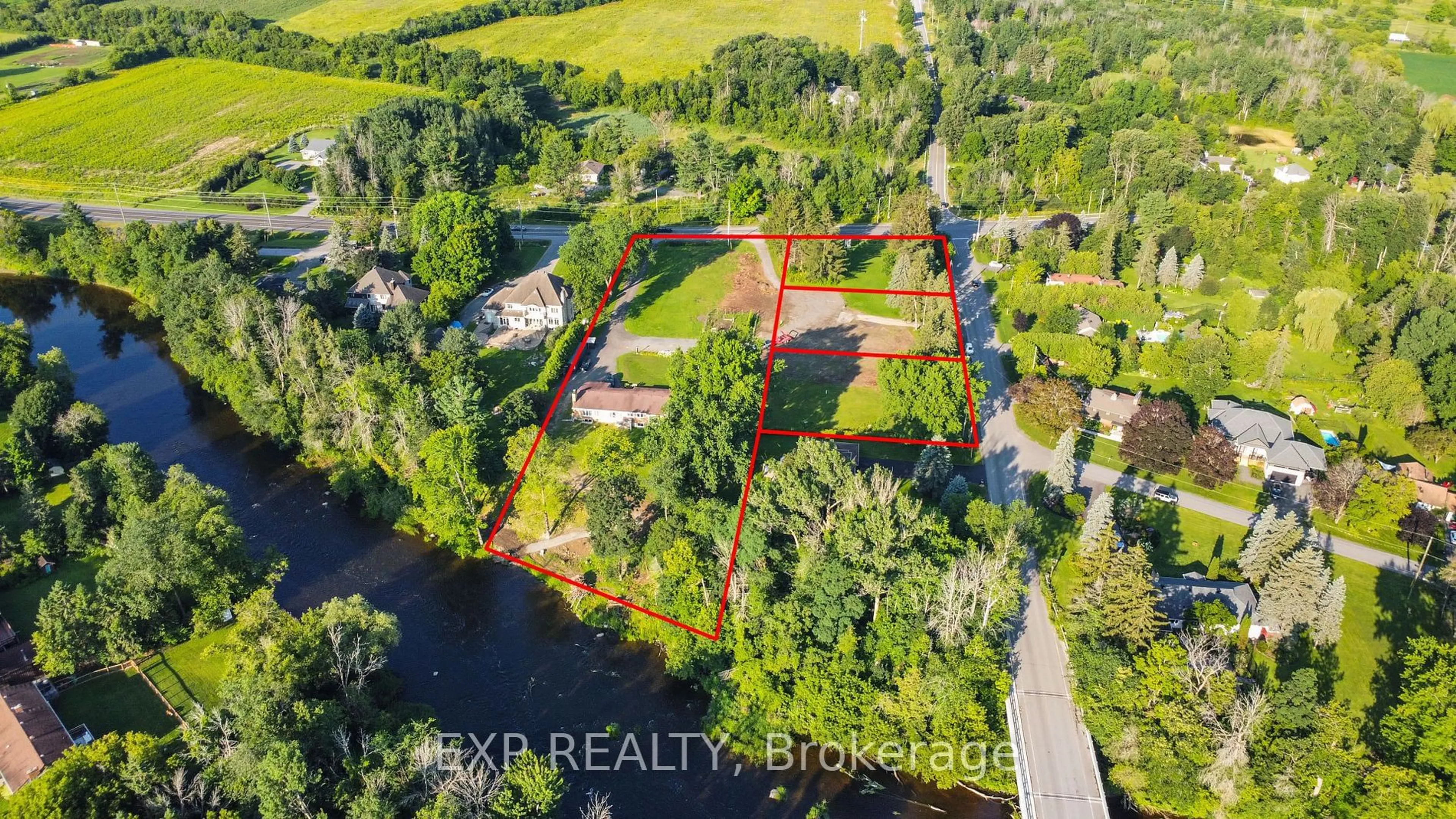 A pic from outside/outdoor area/front of a property/back of a property/a pic from drone, water/lake/river/ocean view for 4003 Rideau Valley Dr, Manotick - Kars - Rideau Twp and Area Ontario K4M 0T8