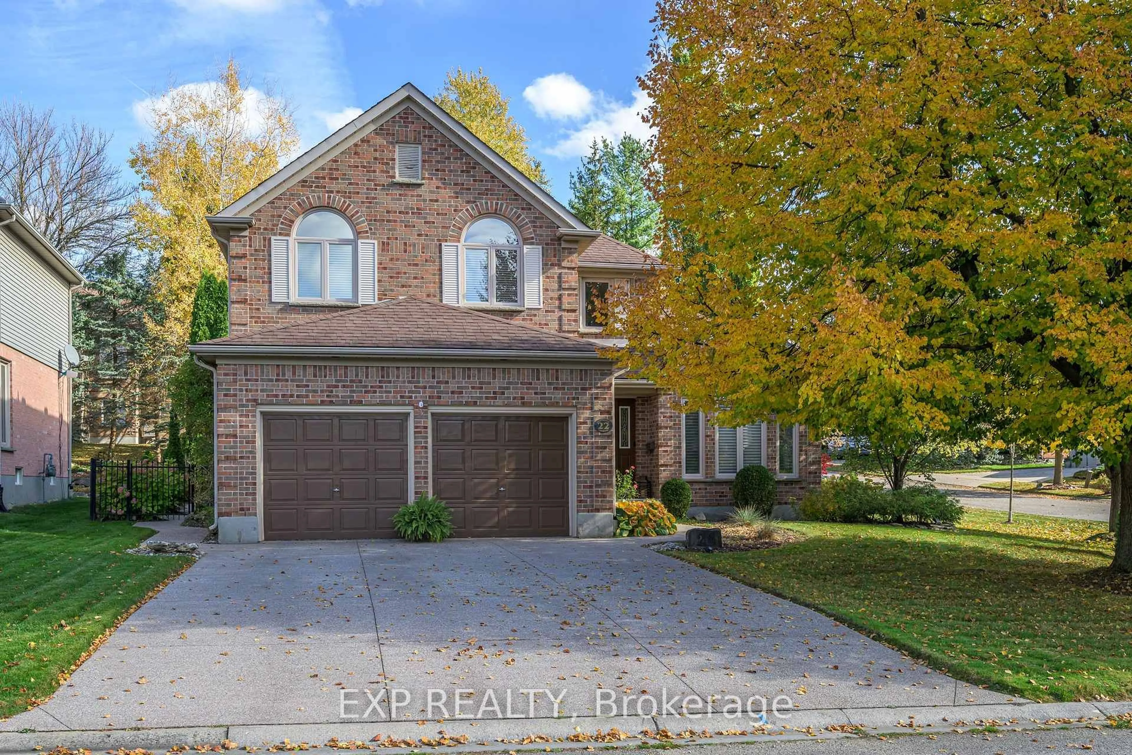 Home with brick exterior material, street for 22 Glenridge Cres, London Ontario N6G 4W5