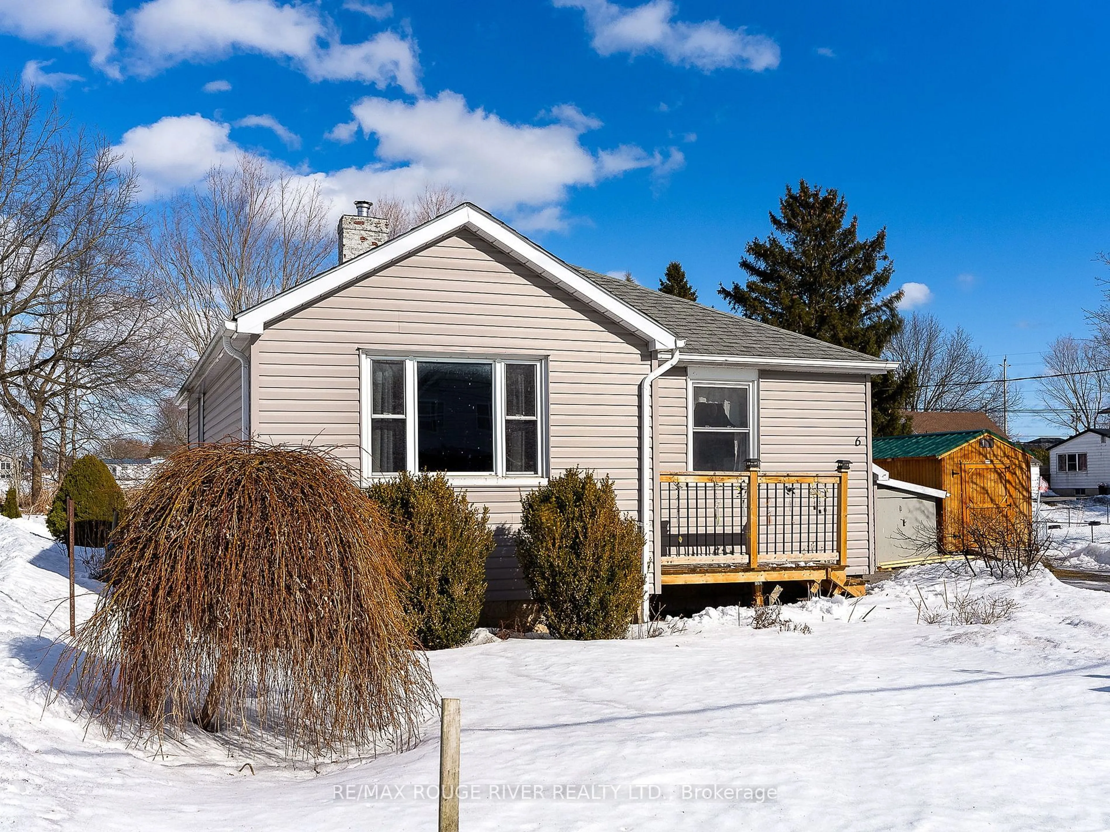 Home with vinyl exterior material, street for 6 Parliament St, Cramahe Ontario K0K 1S0